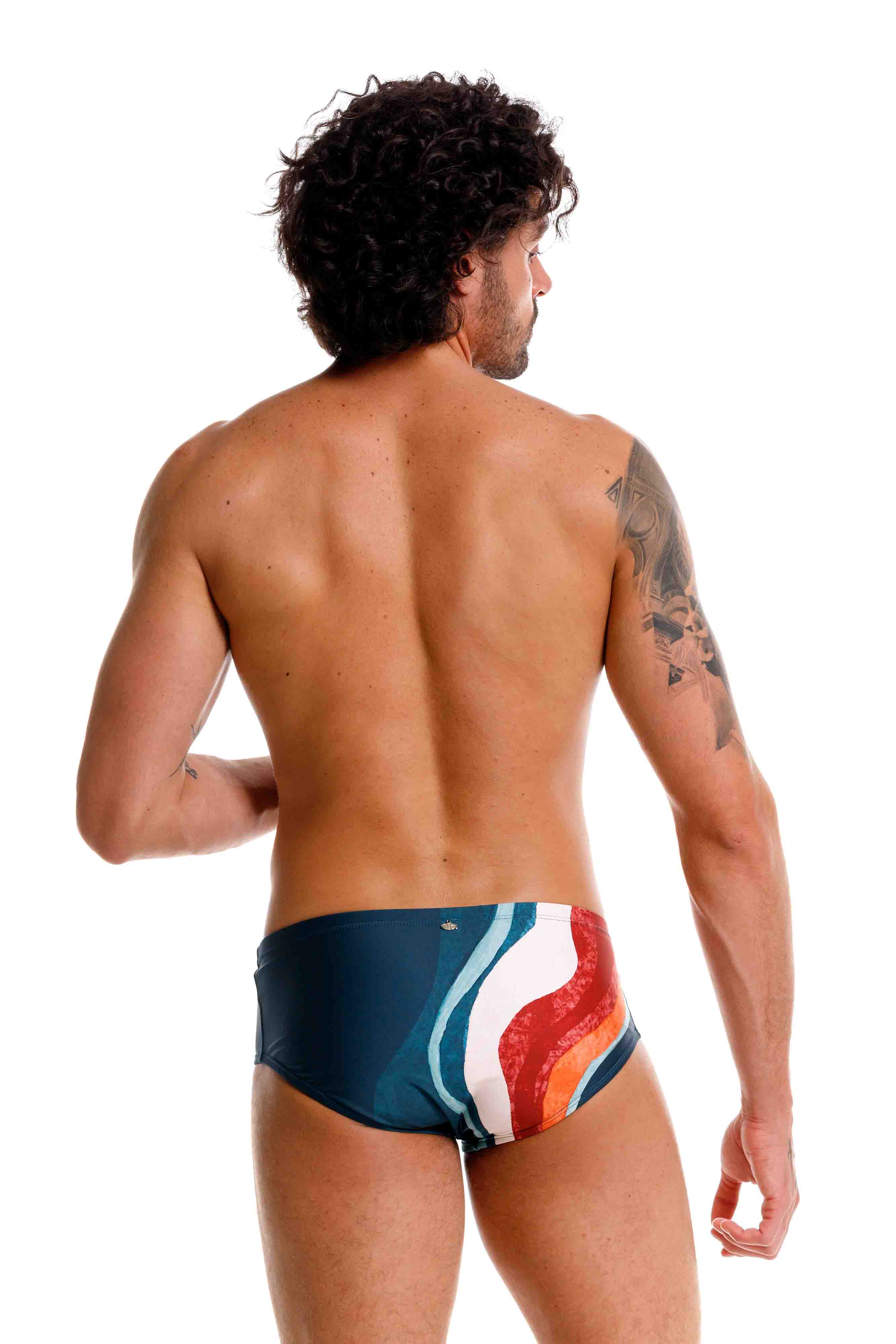 Bañador Nebula Verde