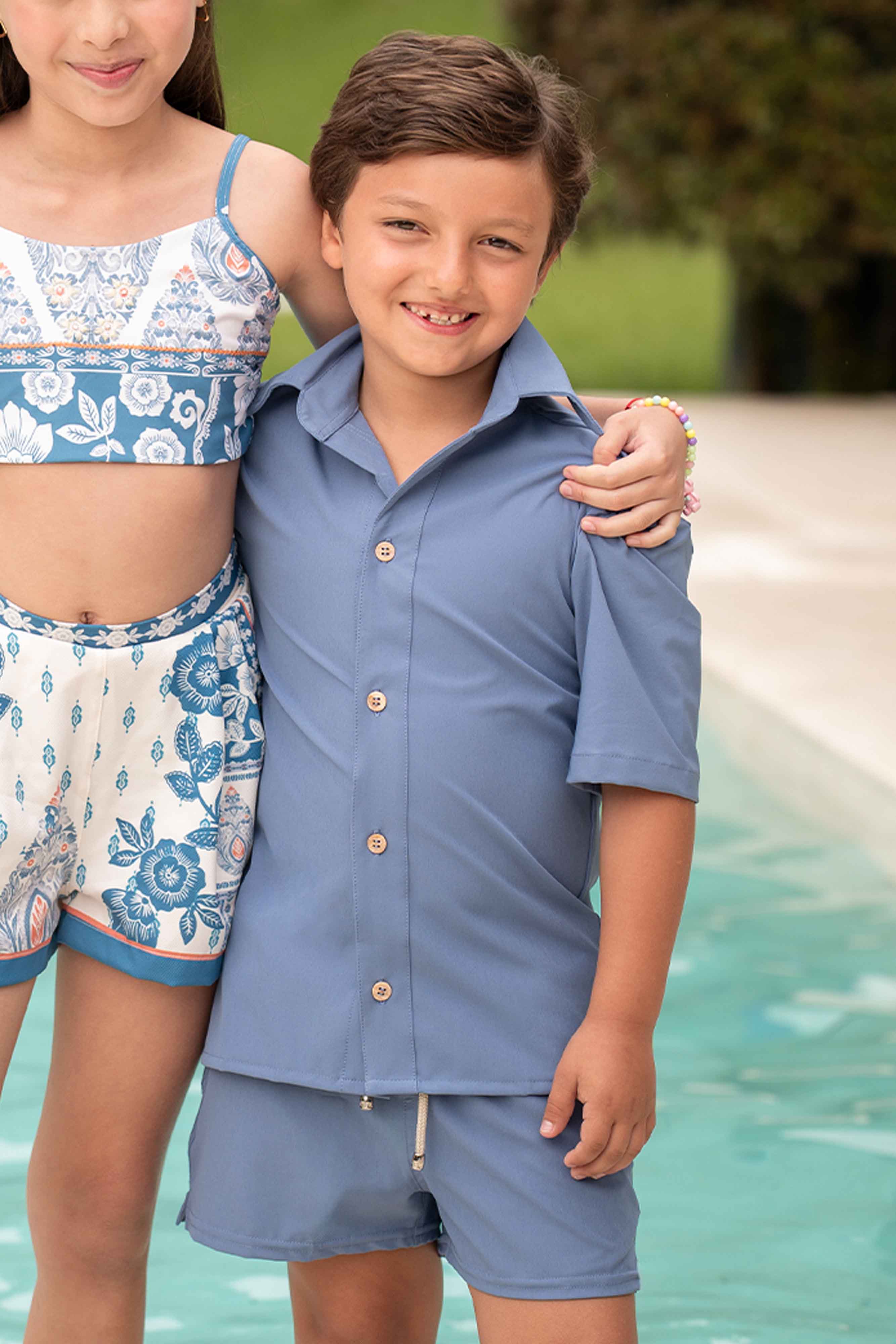 Camisa Niño Índigo