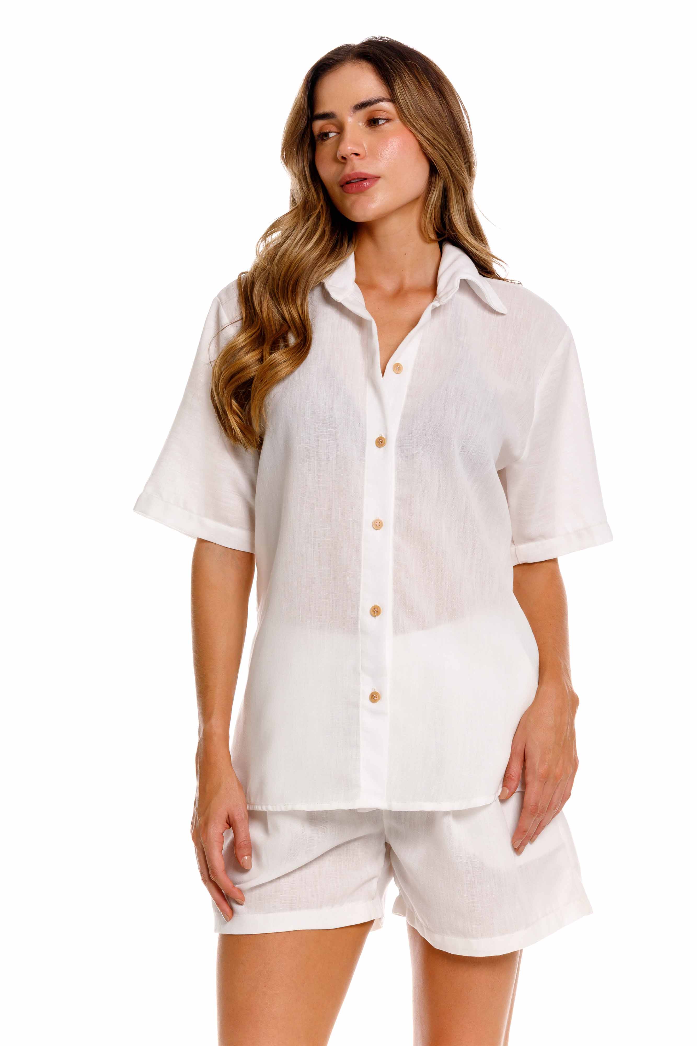 Camisa Playera Mujer Essentials