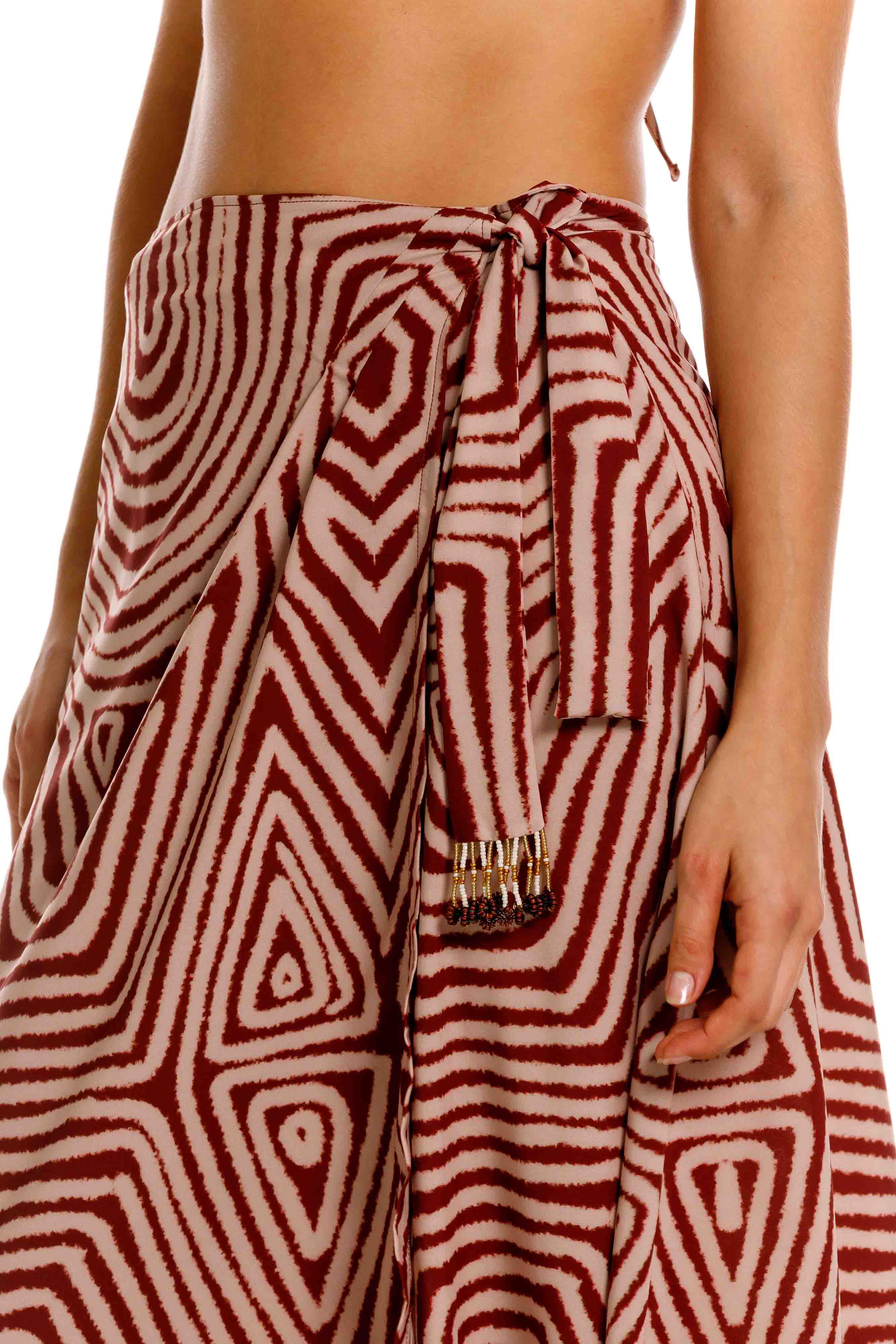 Falda Nairobi Marron