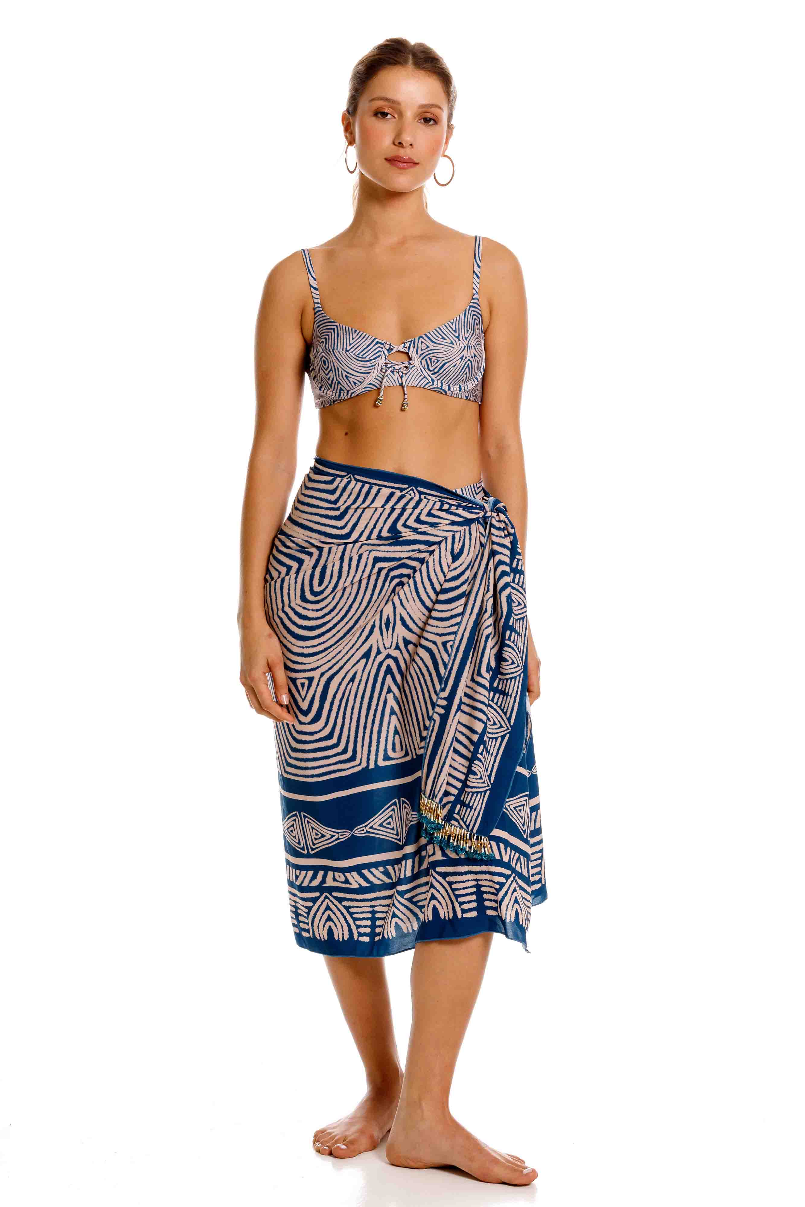 Pareo Multifuncional Nairobi Azul