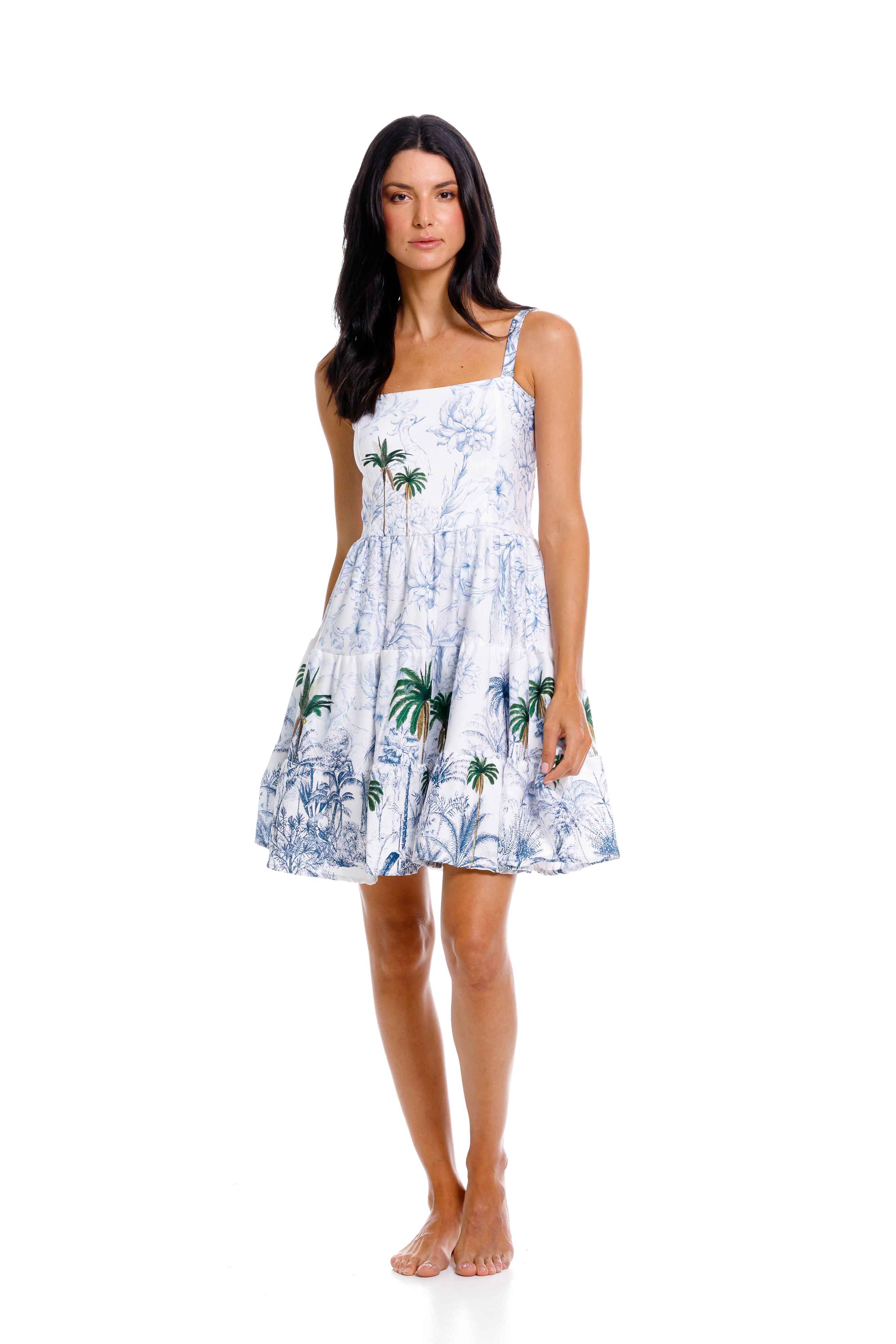 Vestido Corto Jardinero Selva