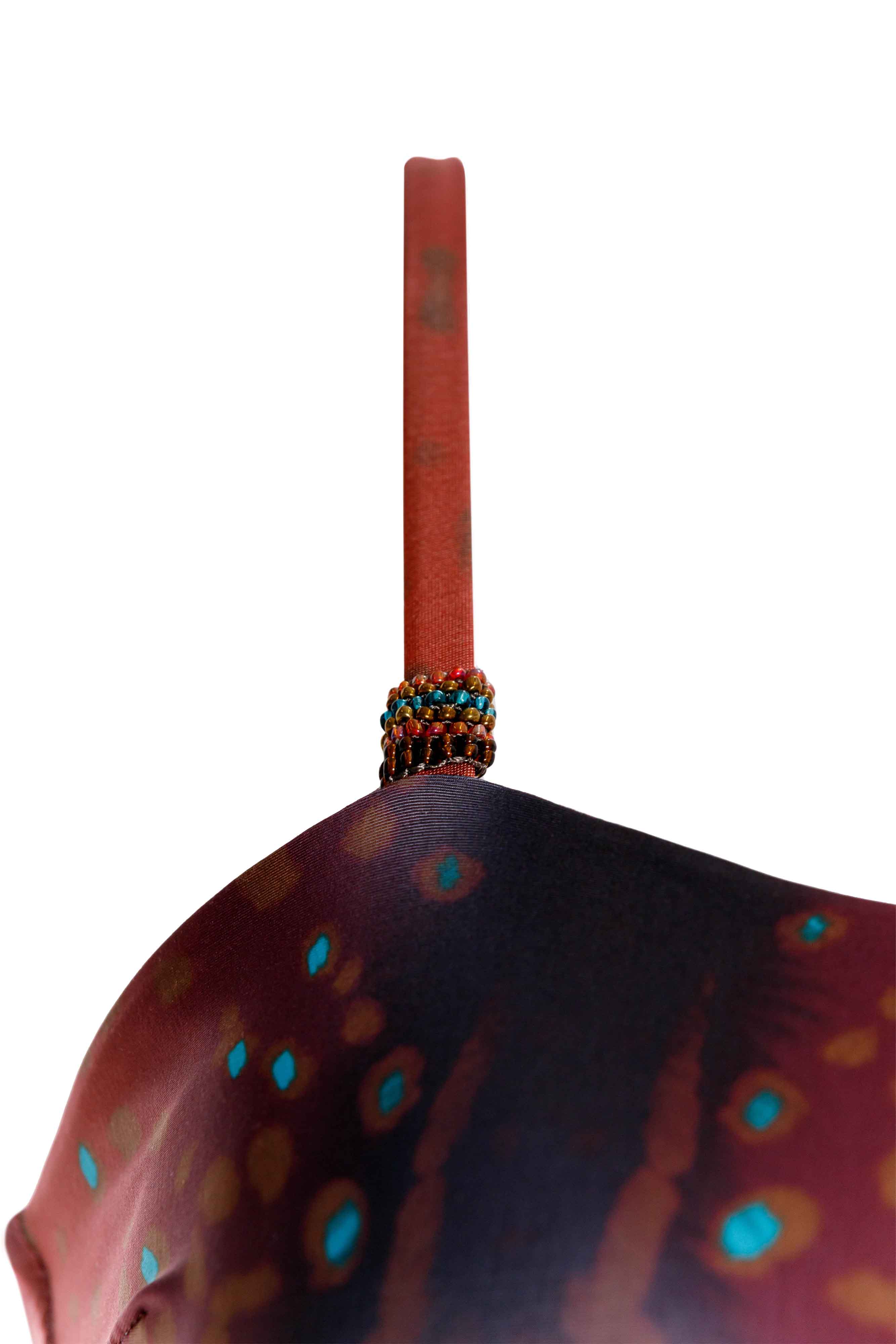 Entero Strapless Bambi Rojo