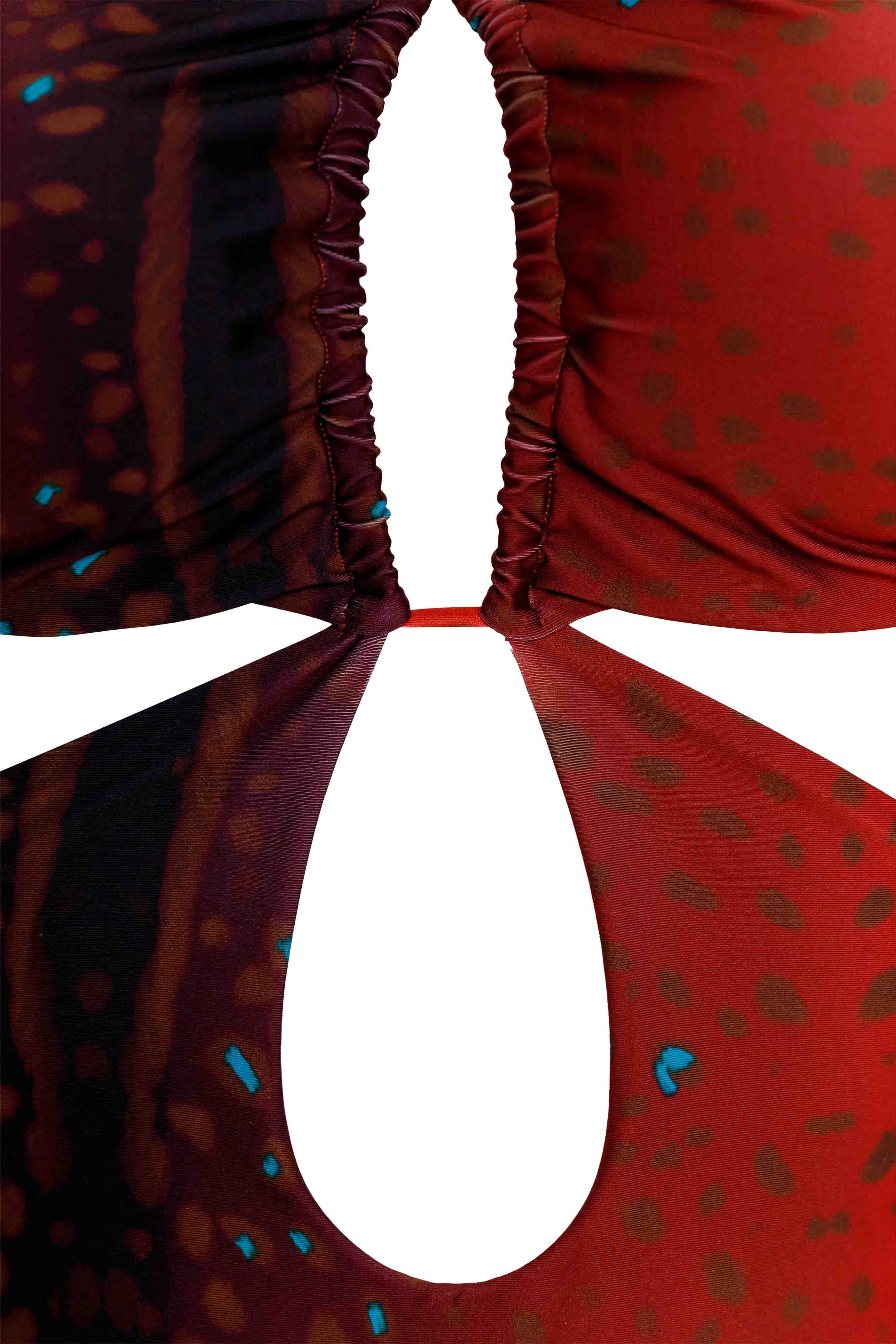 Entero Strapless U Bambi Rojo