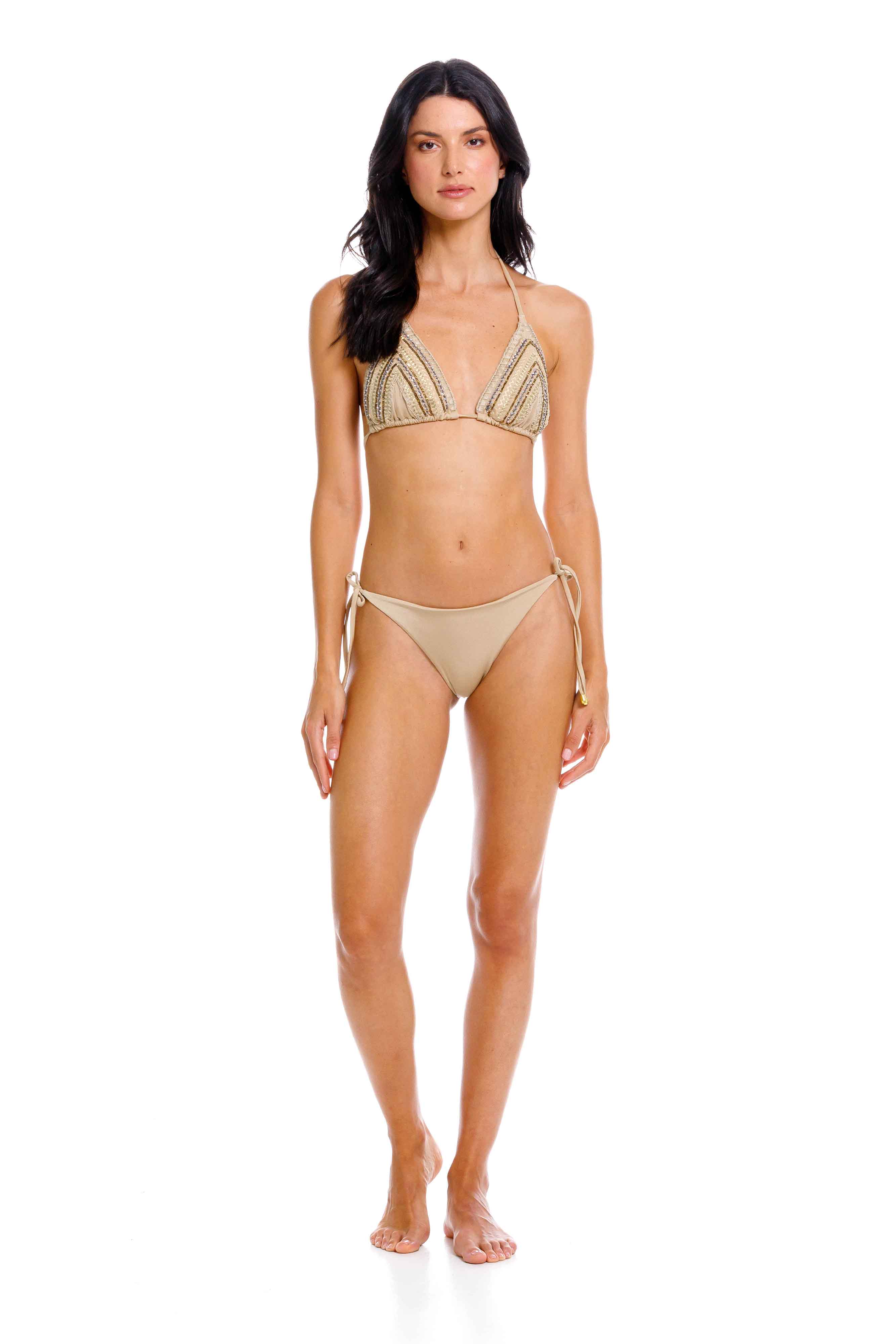 Top Triángulo de Bikini Sand