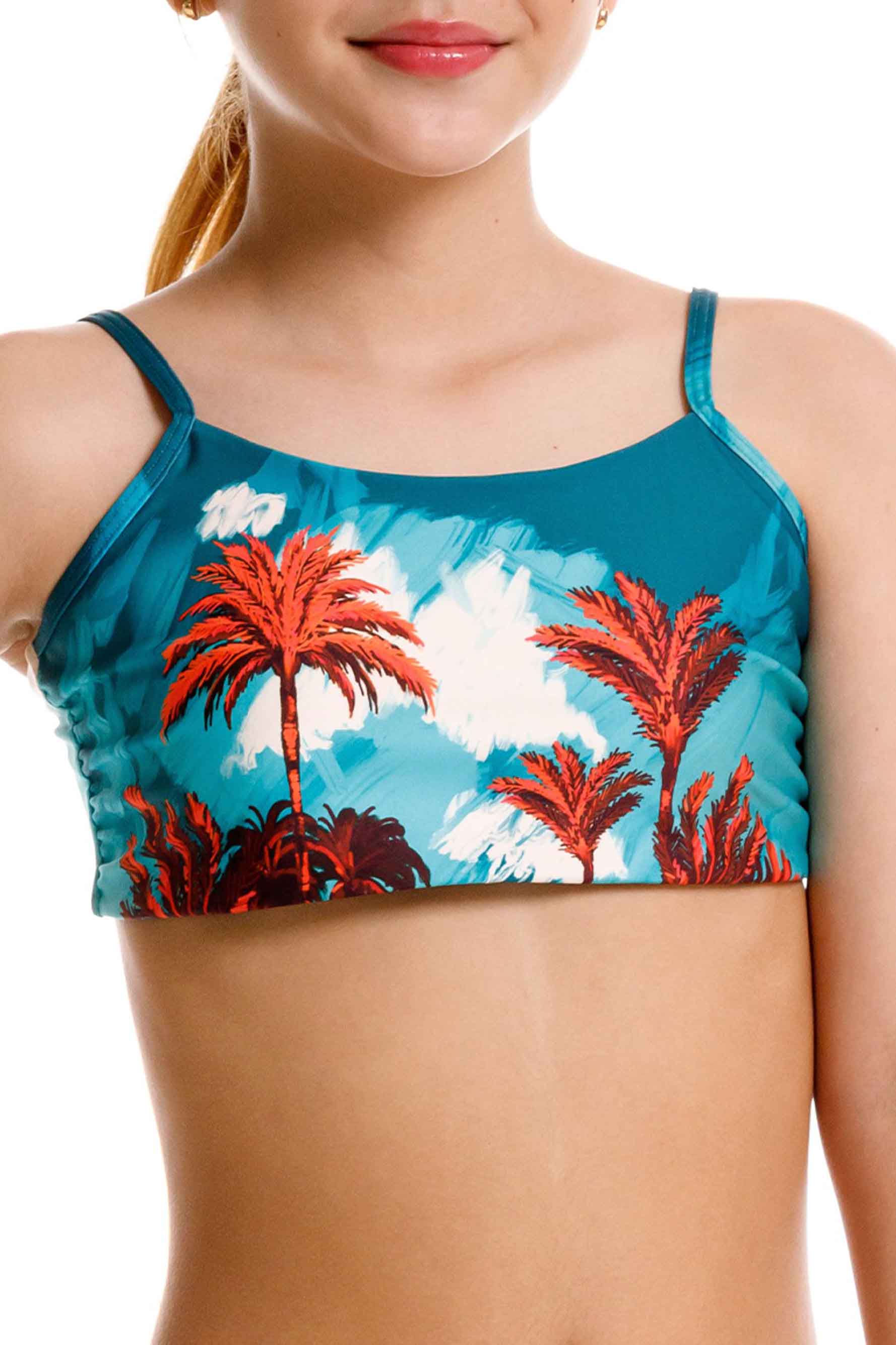 Top Clásico de Bikini Niña Palmare