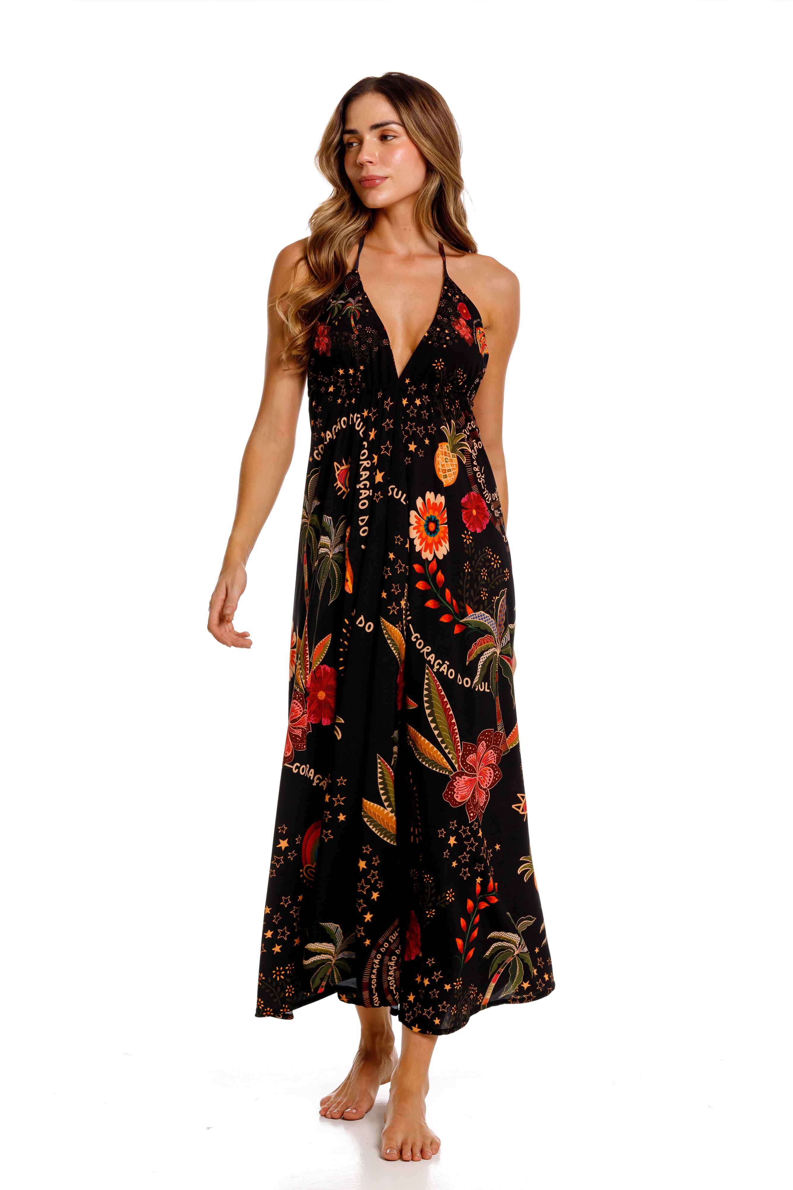 Vestido Largo Bohemia Samba