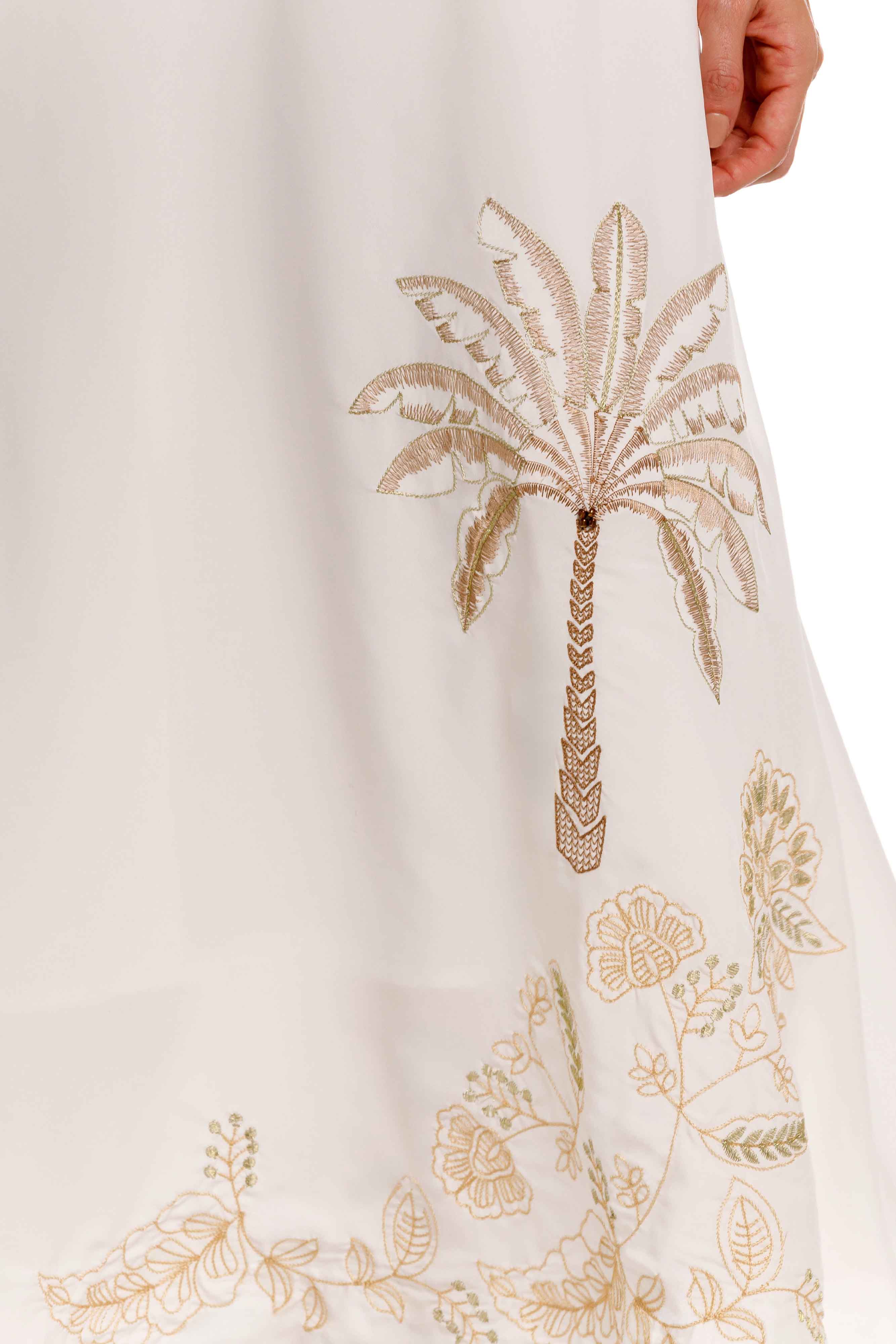 Vestido Largo Andino Palms