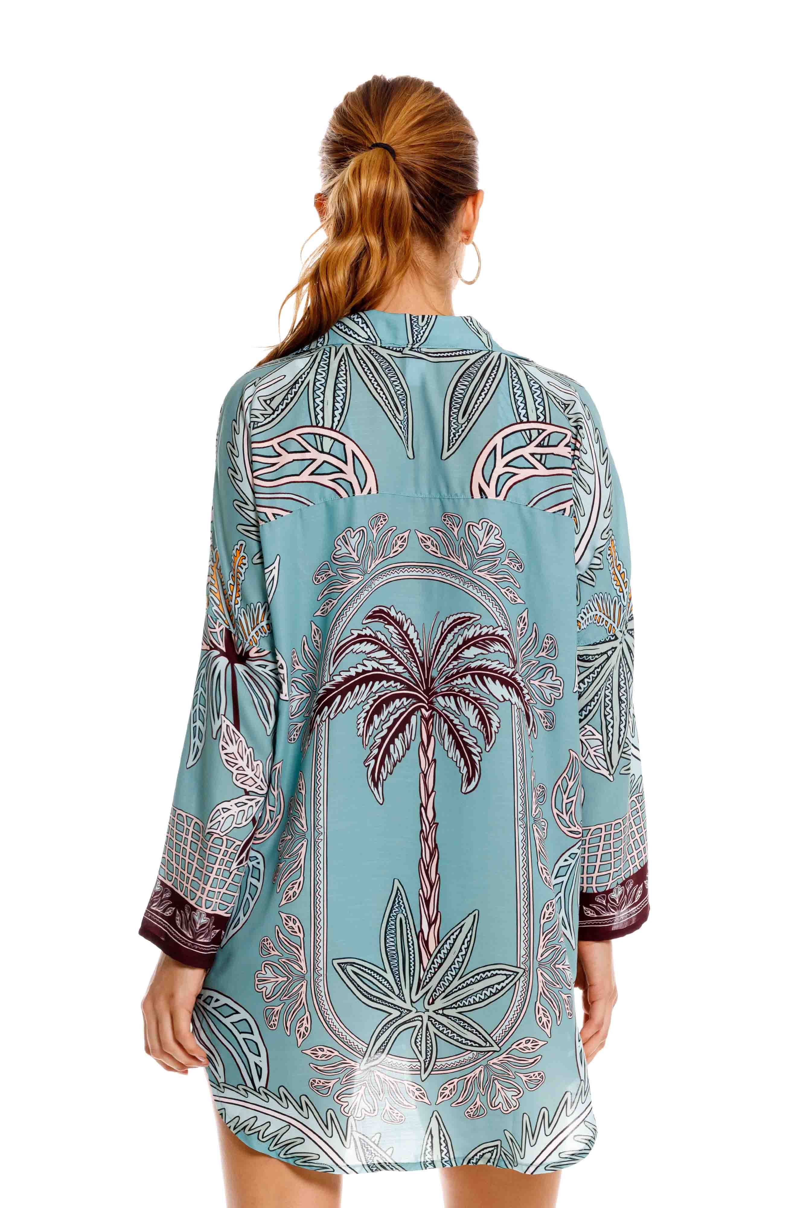 Camisón Maxipalms Verde