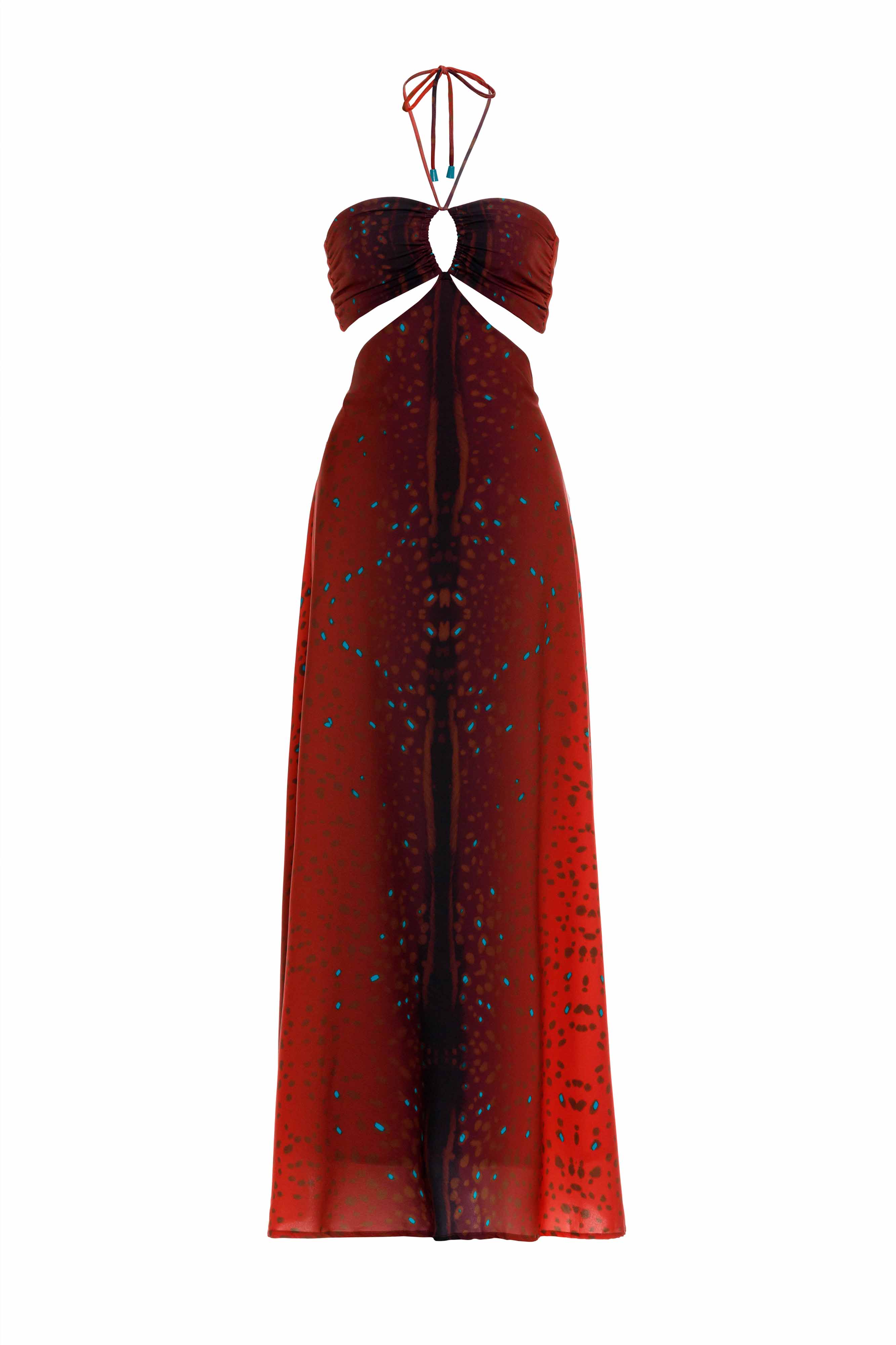 Vestido Largo Brisa Bambi Rojo
