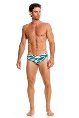 Bañador Coral Verde