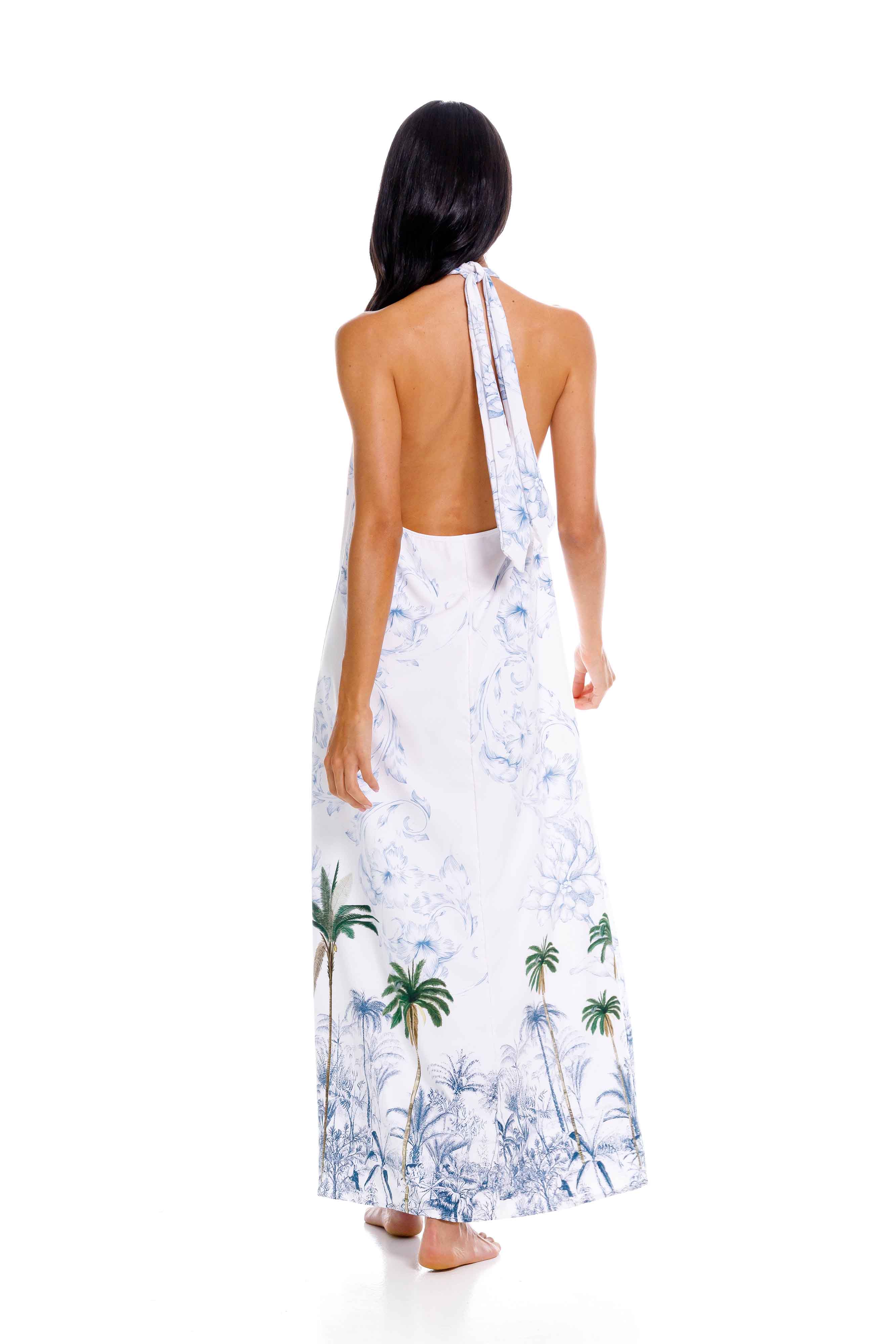 Vestido Largo Aries Selva