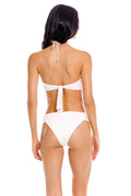 Panty Olas de Bikini Marfil