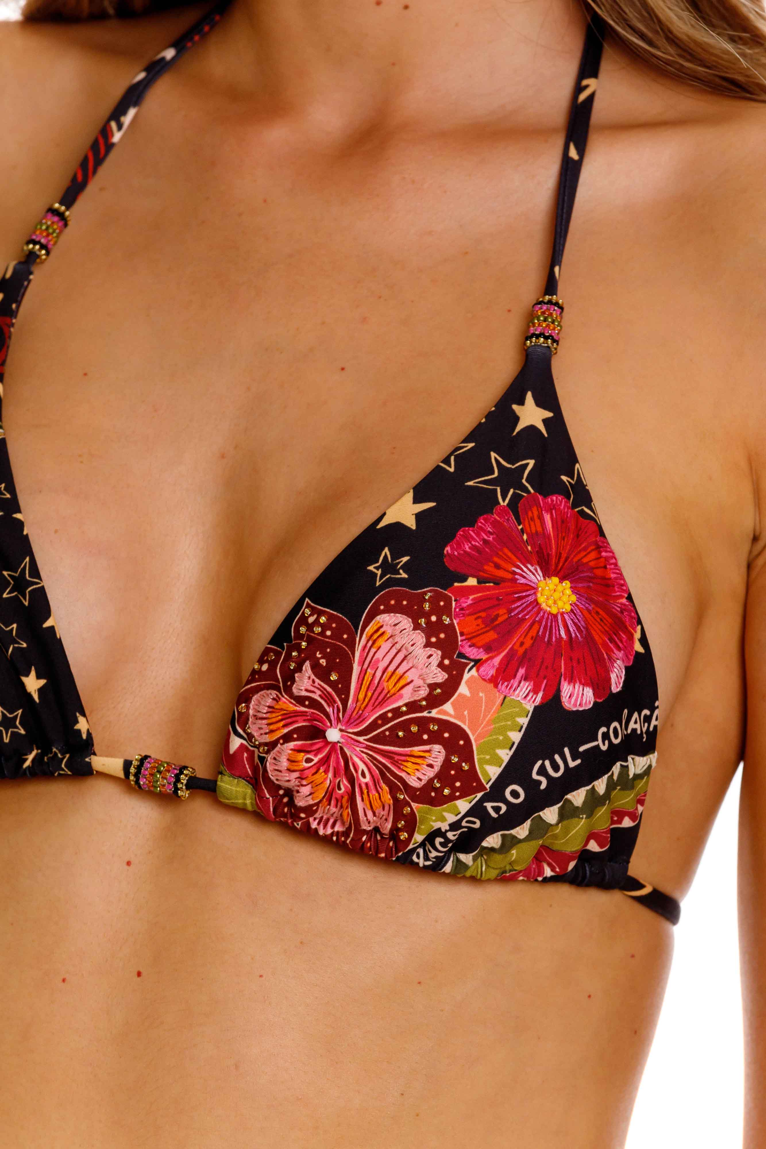 Top Triángulo De Bikini Samba