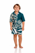 Camisa Niño Coral Verde