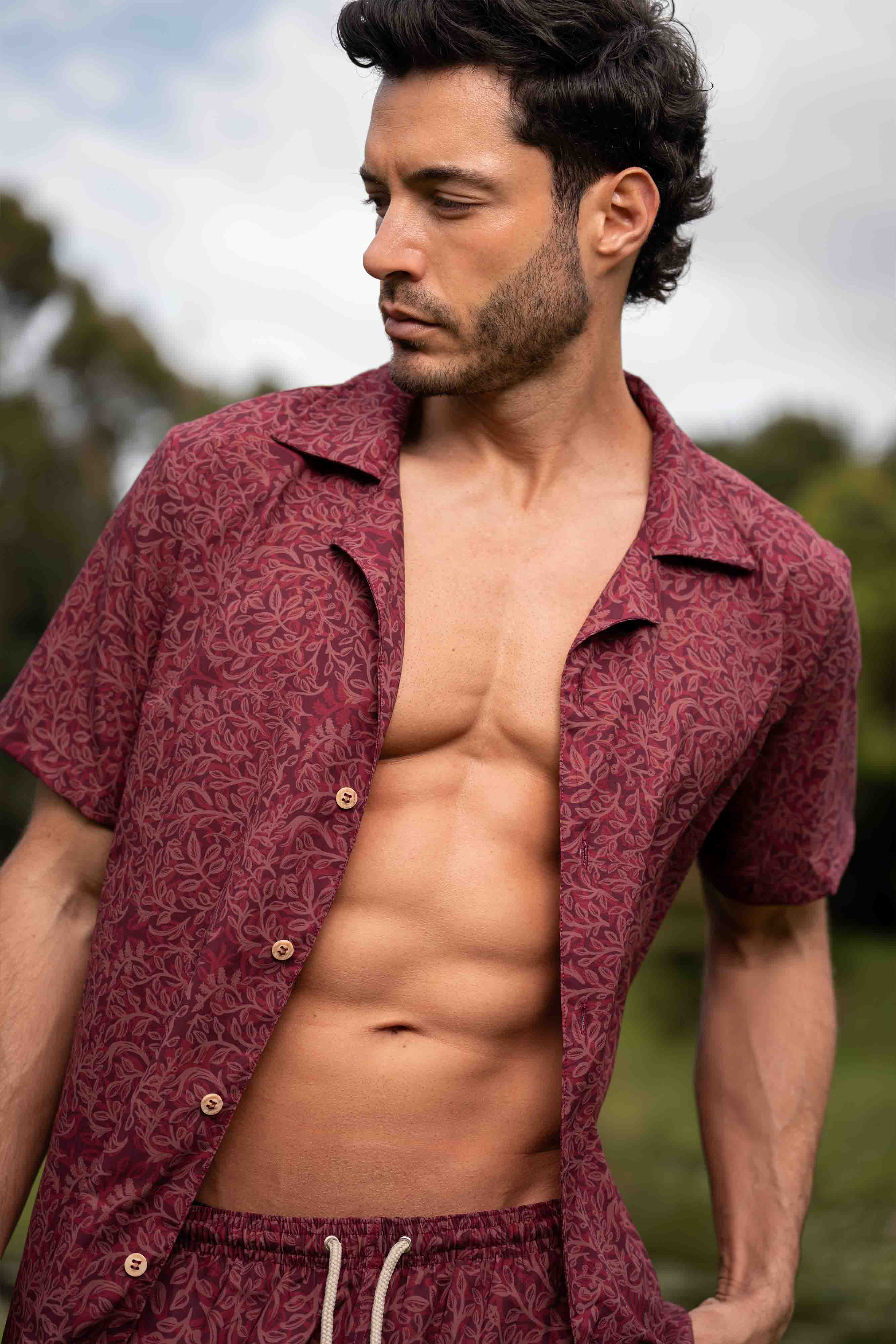 Camisa Playera Tropical