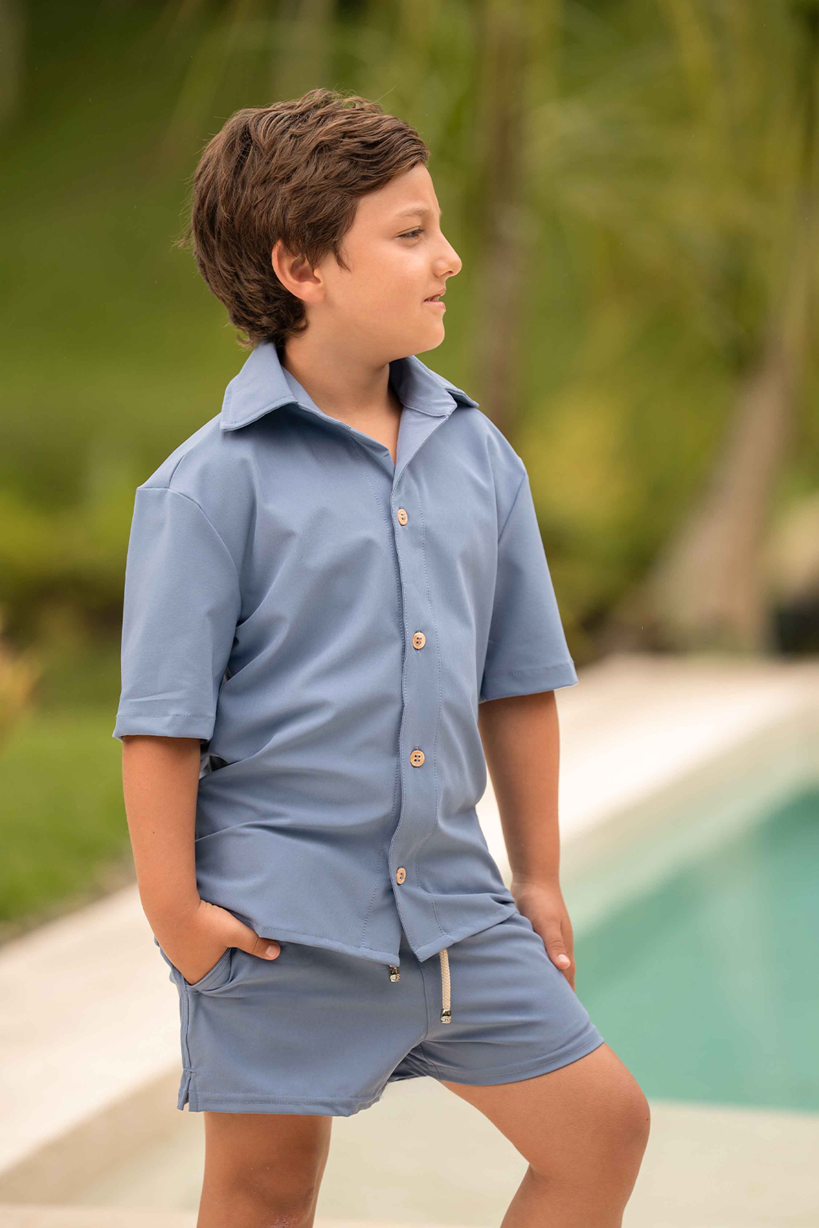 Pantaloneta Niño Índigo