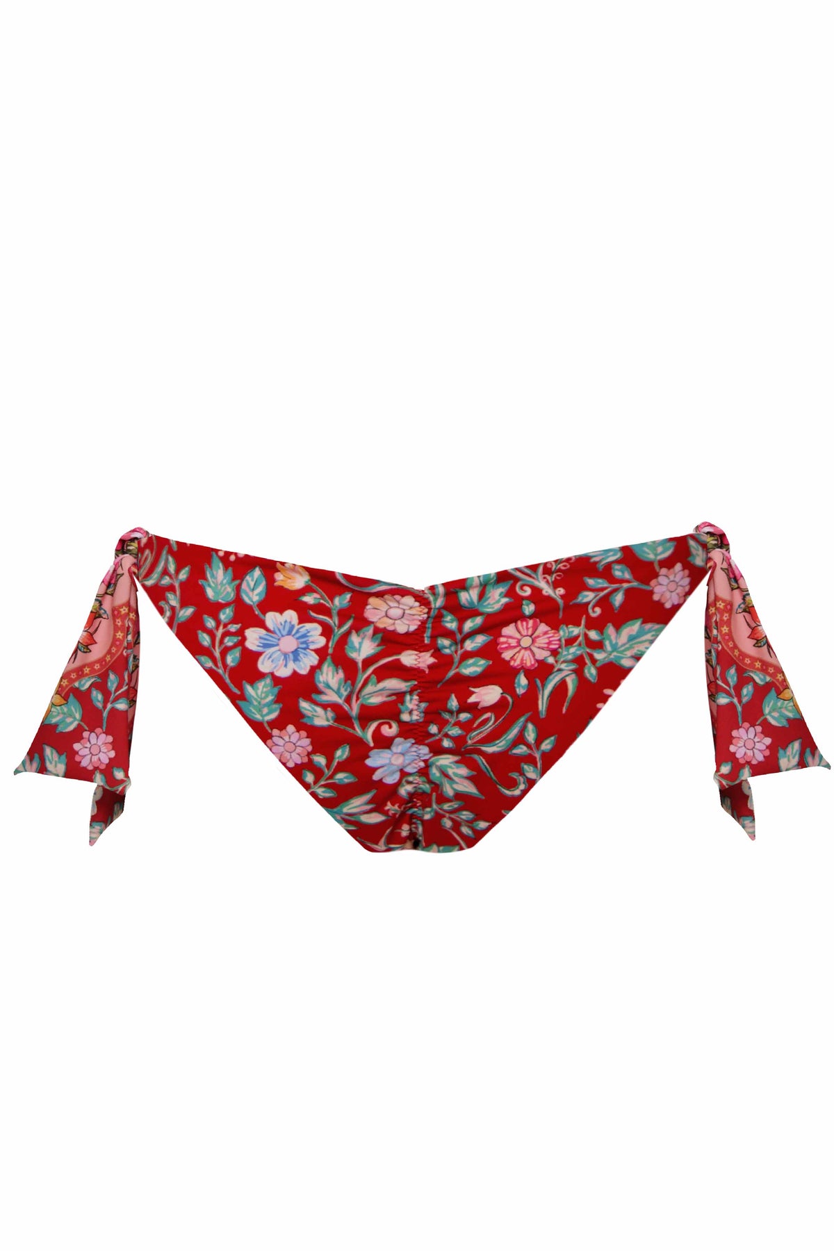 Panty Amarre Lateral de Bikini Ziad Rojo