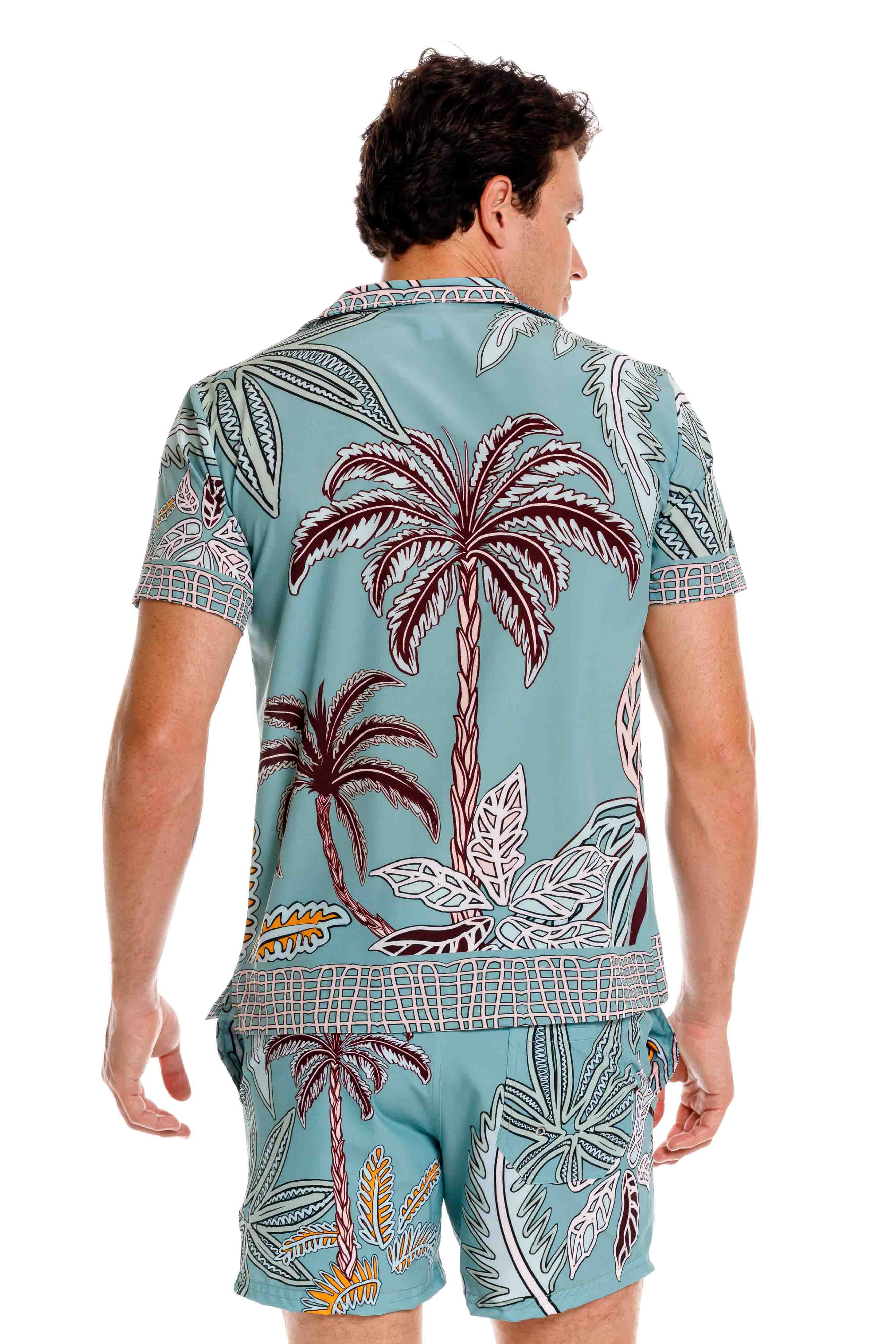 Camisa Playera Maxipalms Verde