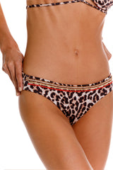 Panty Clásico De Bikini  Animal Print