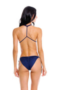 Panty con Tiras de Bikini Dark Blue