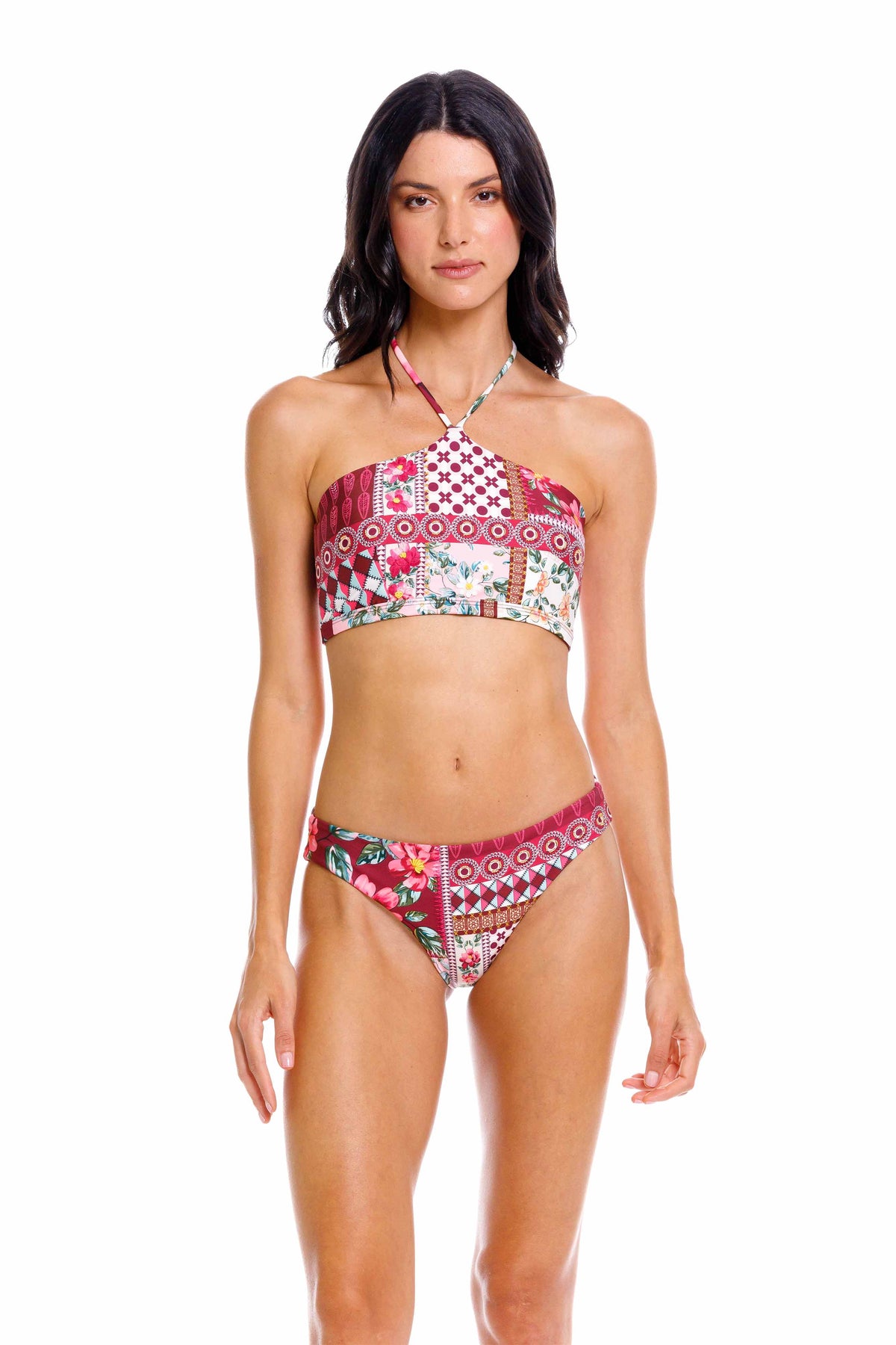 Top de Bikini Crop-top Kenia Patch