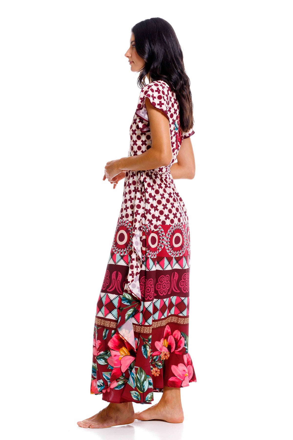 Vestido Seis Boleros Kenia Patch