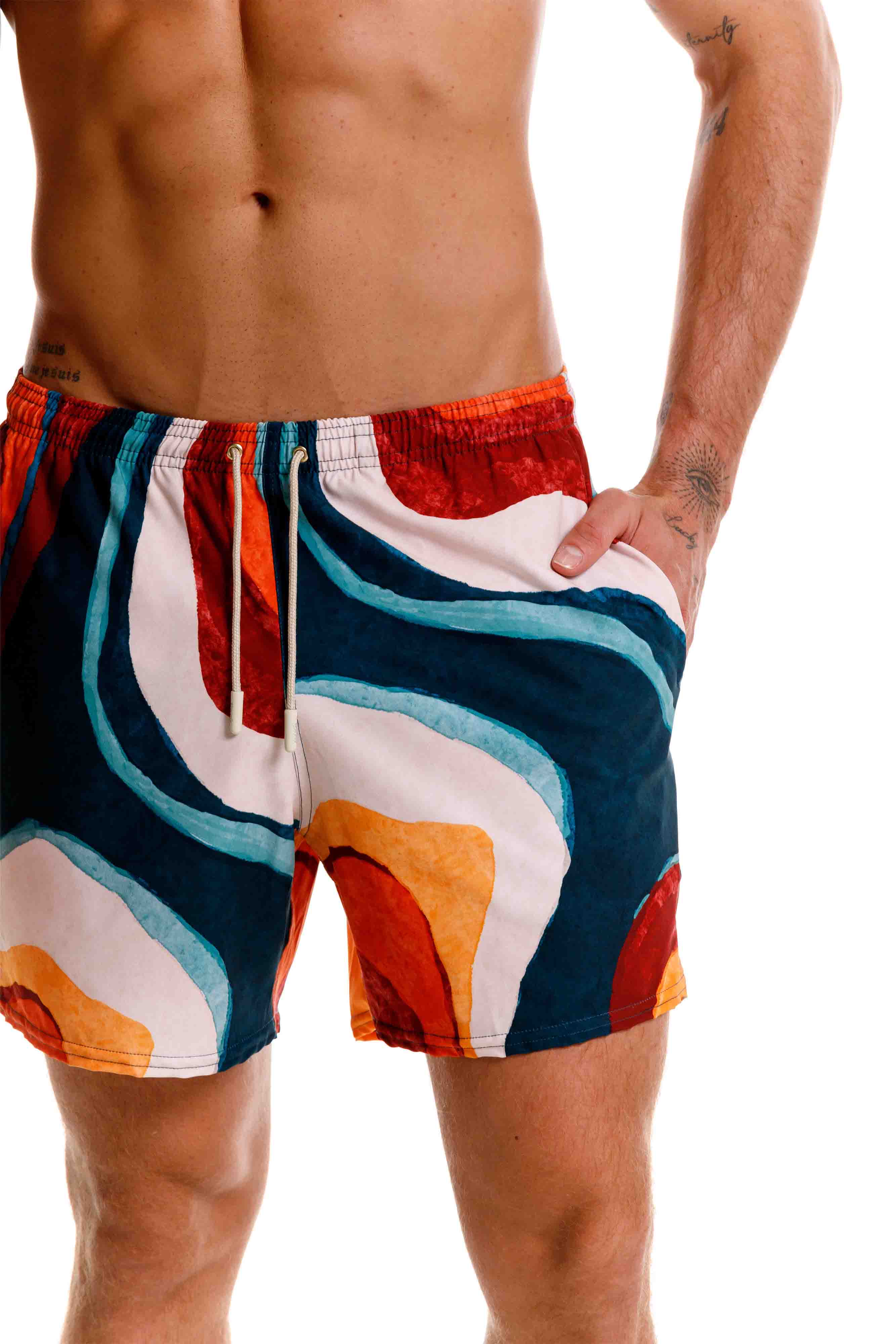 Pantaloneta Nebula Verde