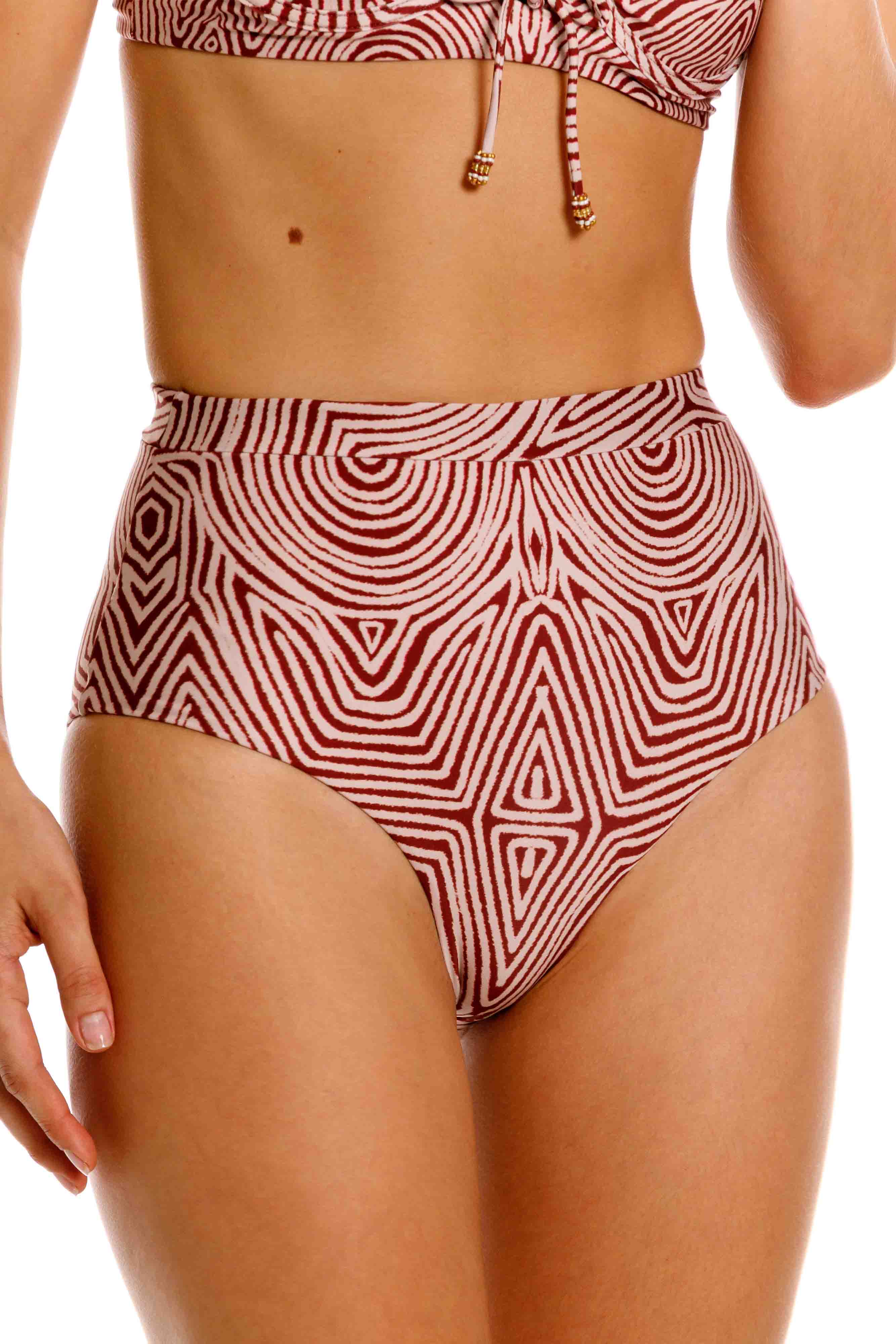 Panty Setentero de Bikini Nairobi Marrón