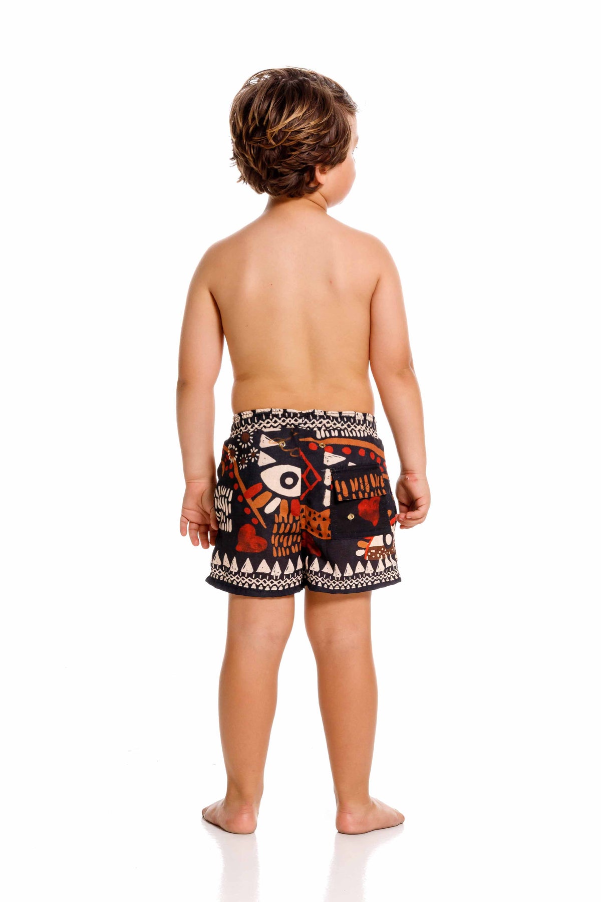 Pantaloneta de Baño Niño Ubuntu