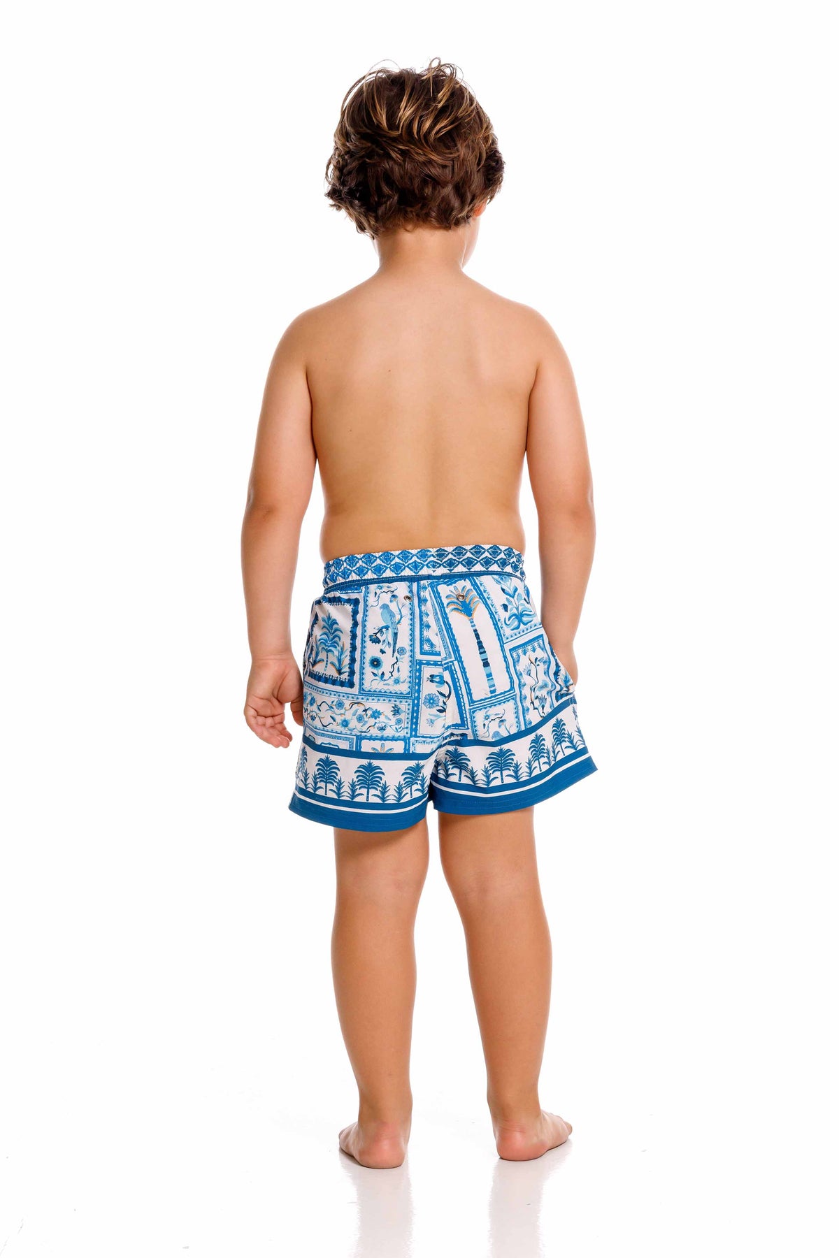 Pantaloneta de Baño Niño Rosseta Azul