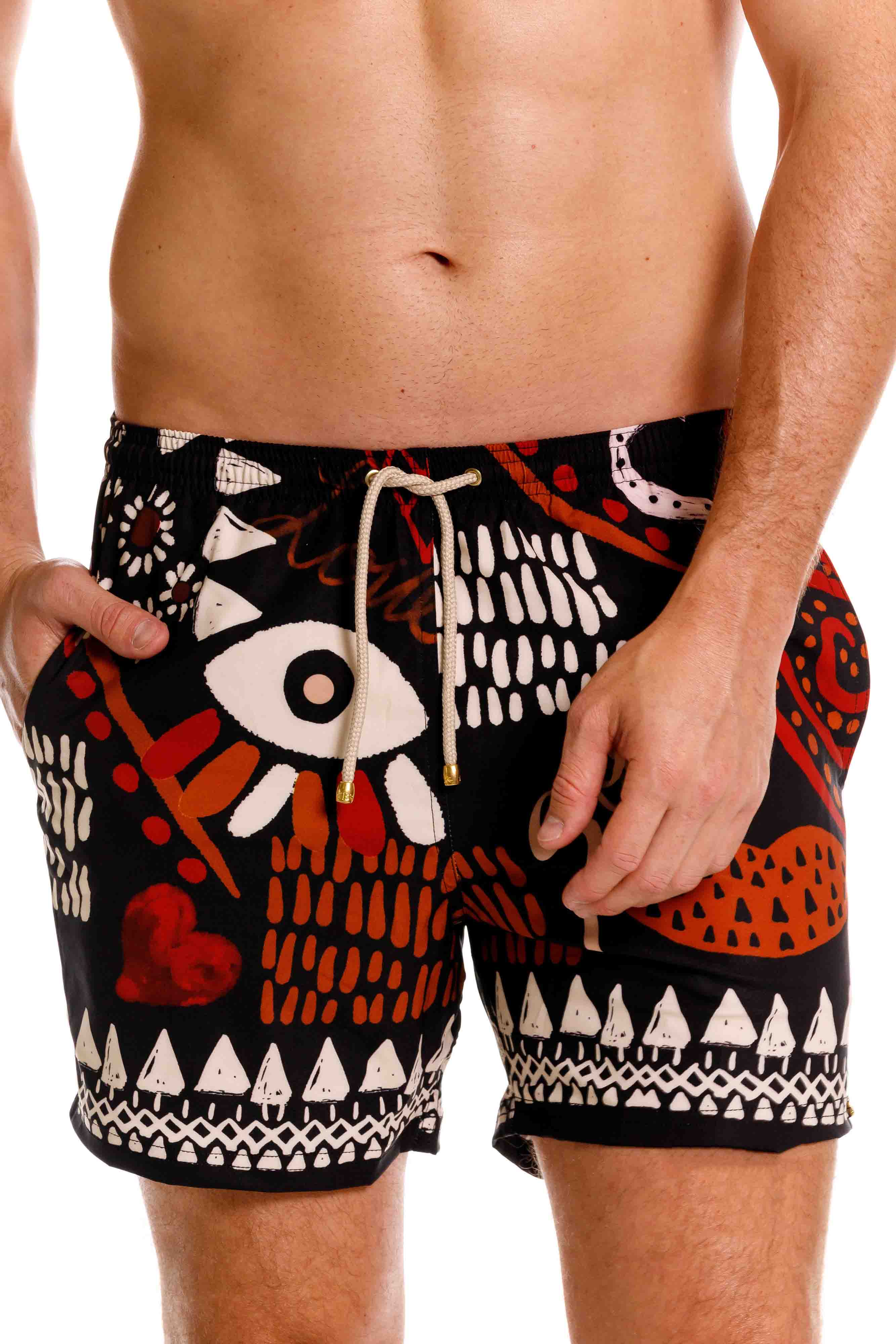 Pantaloneta Hombre Ubuntu