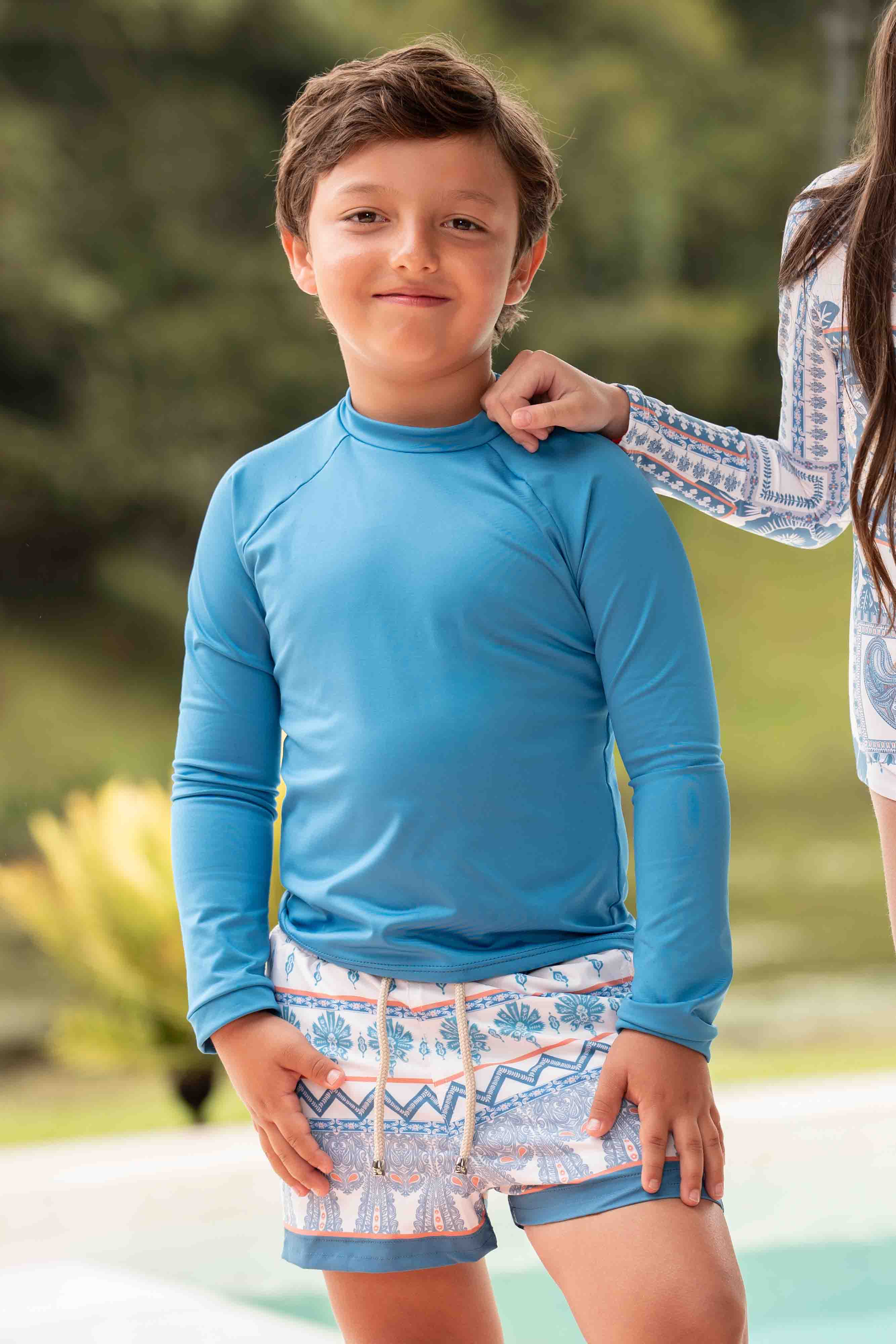 Pantaloneta Niño Savira Azul