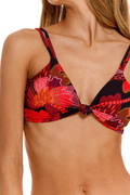 Top Nudo de Bikini Akkar Rojo