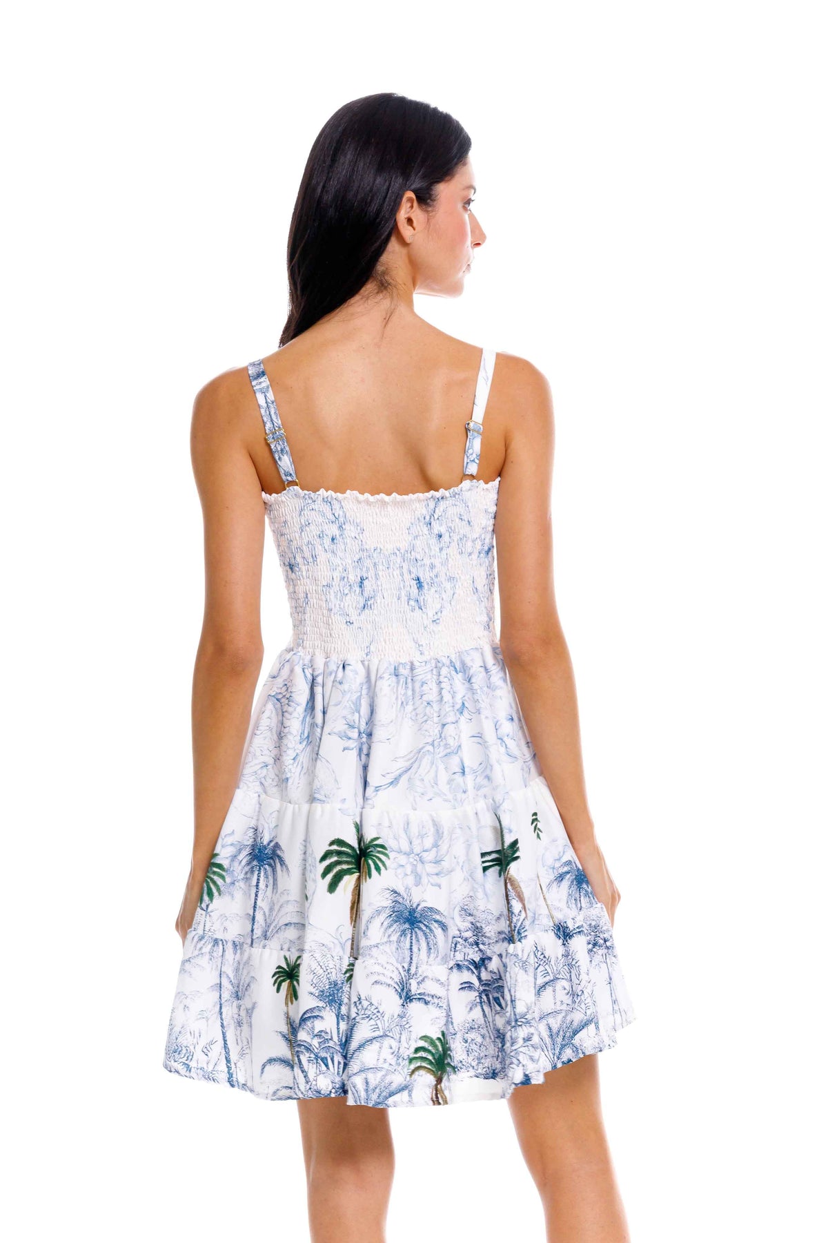 Vestido Corto Jardinero Selva