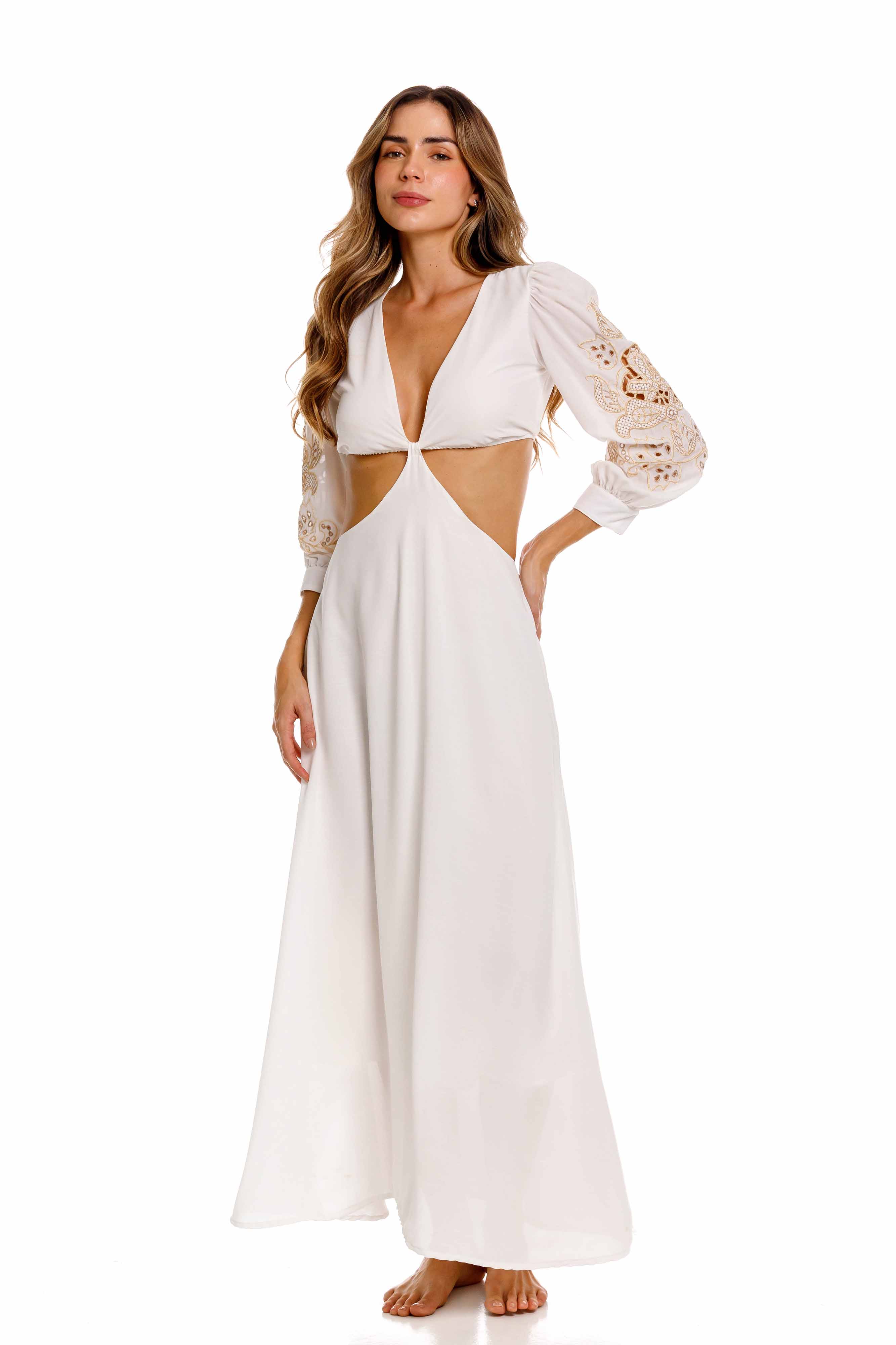 Vestido Costa blanca