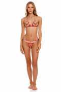 Top Triángulo de Bikini Ziad Rojo
