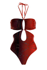 Entero Strapless U Bambi Rojo