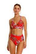 Top Heliconia de Bikini Maxipalms Rojo