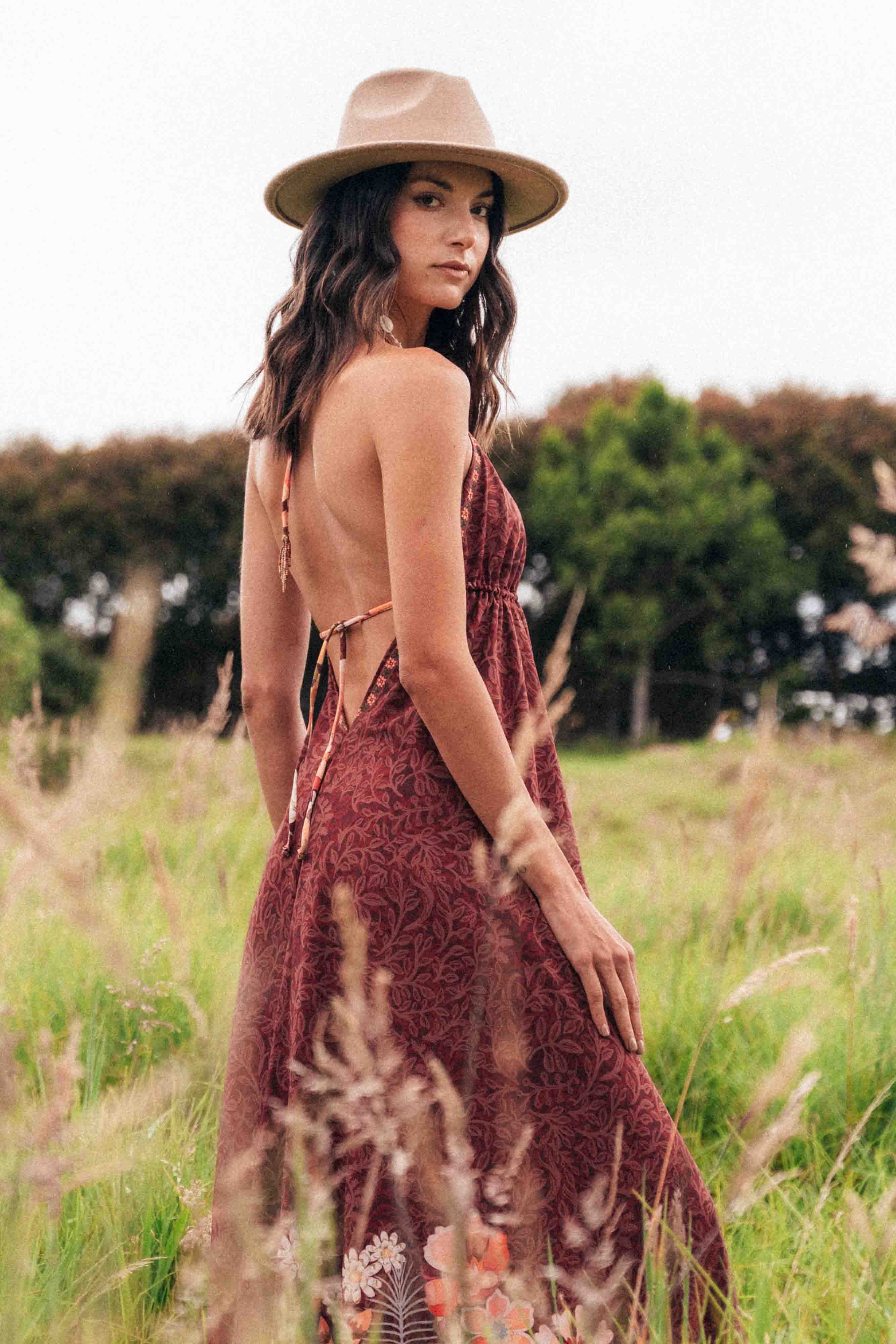 Vestido Largo Bohemia Tropical