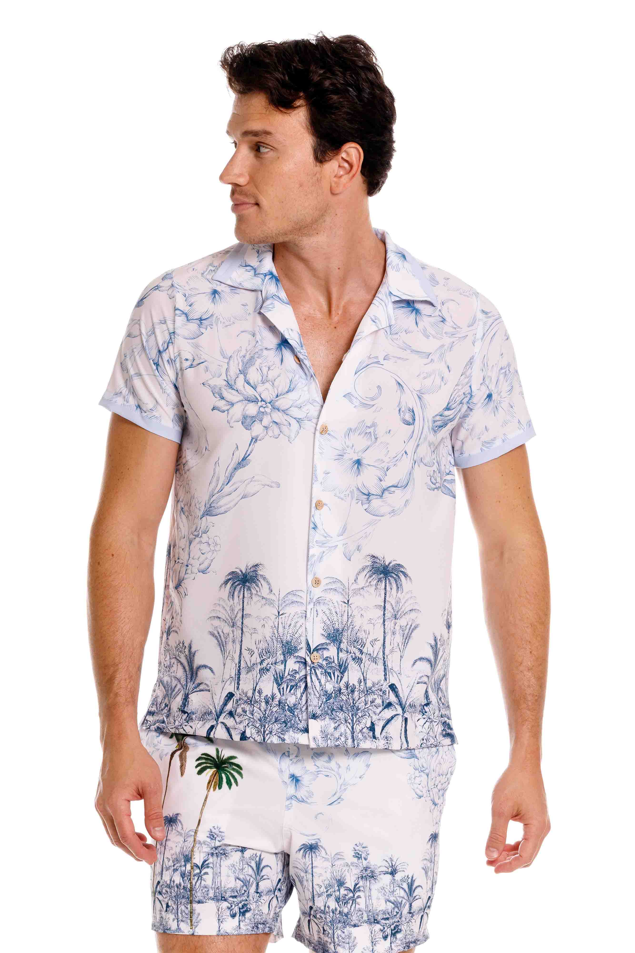 Camisa Playera Hombre Selva