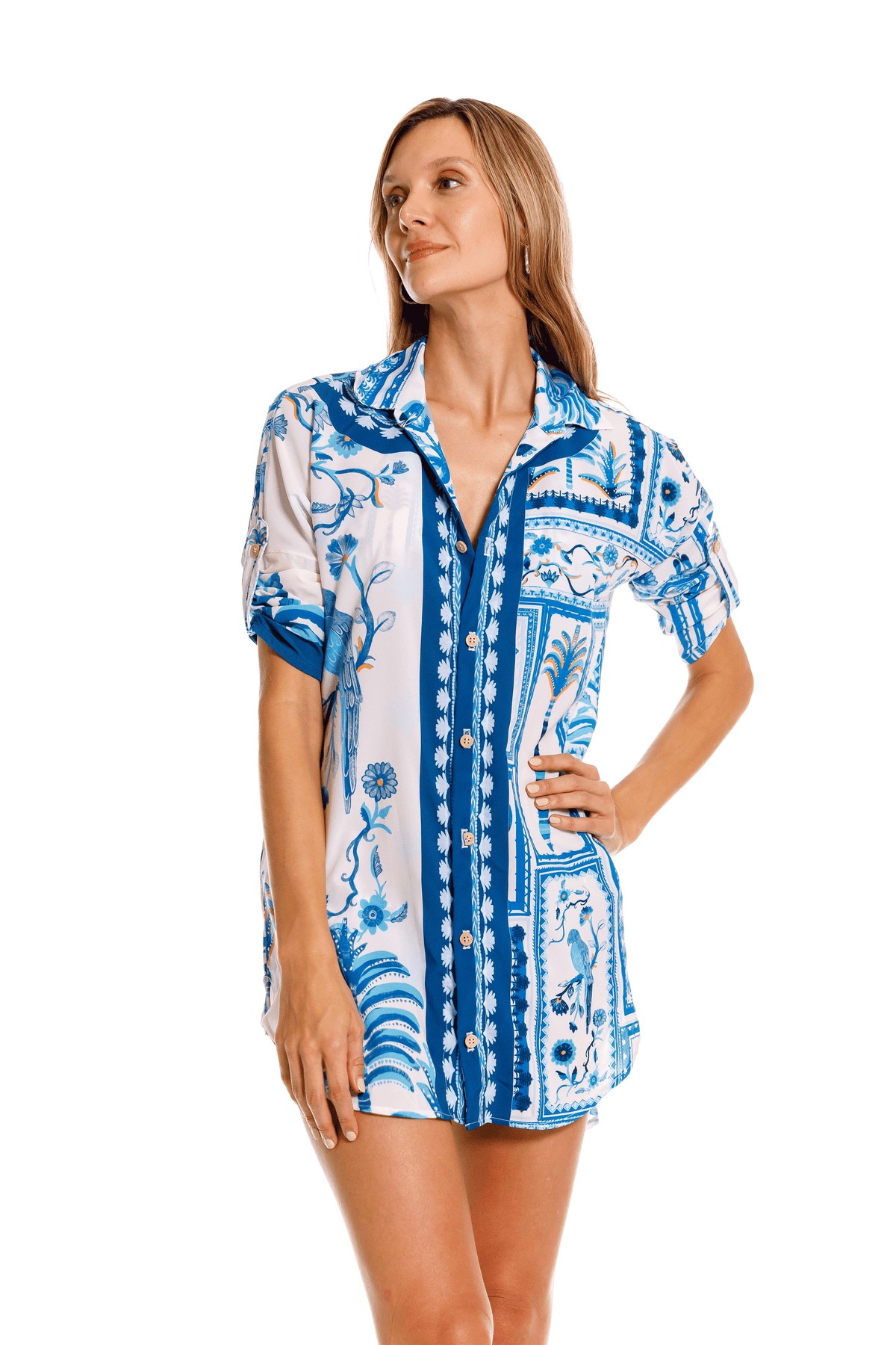 Camisón Rosseta Azul