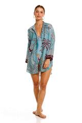 Camisón Maxipalms Verde
