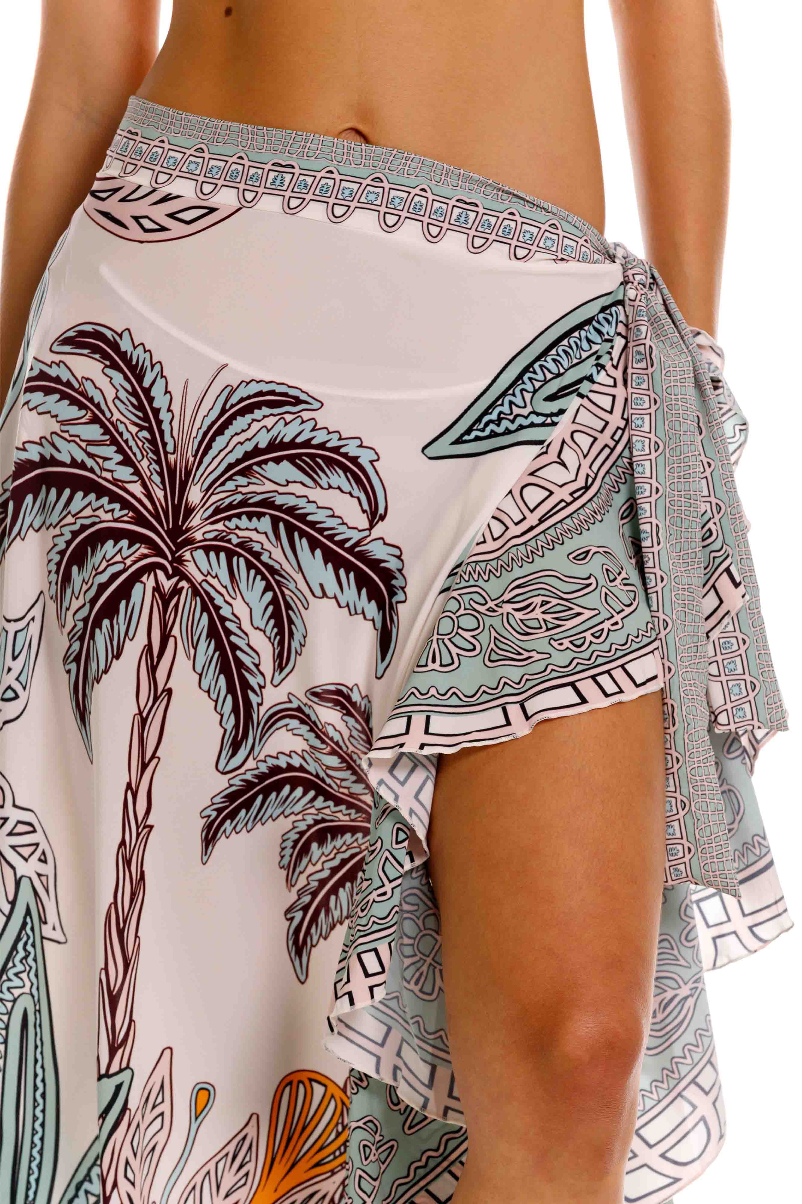 Falda Bolero Maxipalms Beige