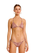 Top Triángulo de Bikini Nairobi Marrón