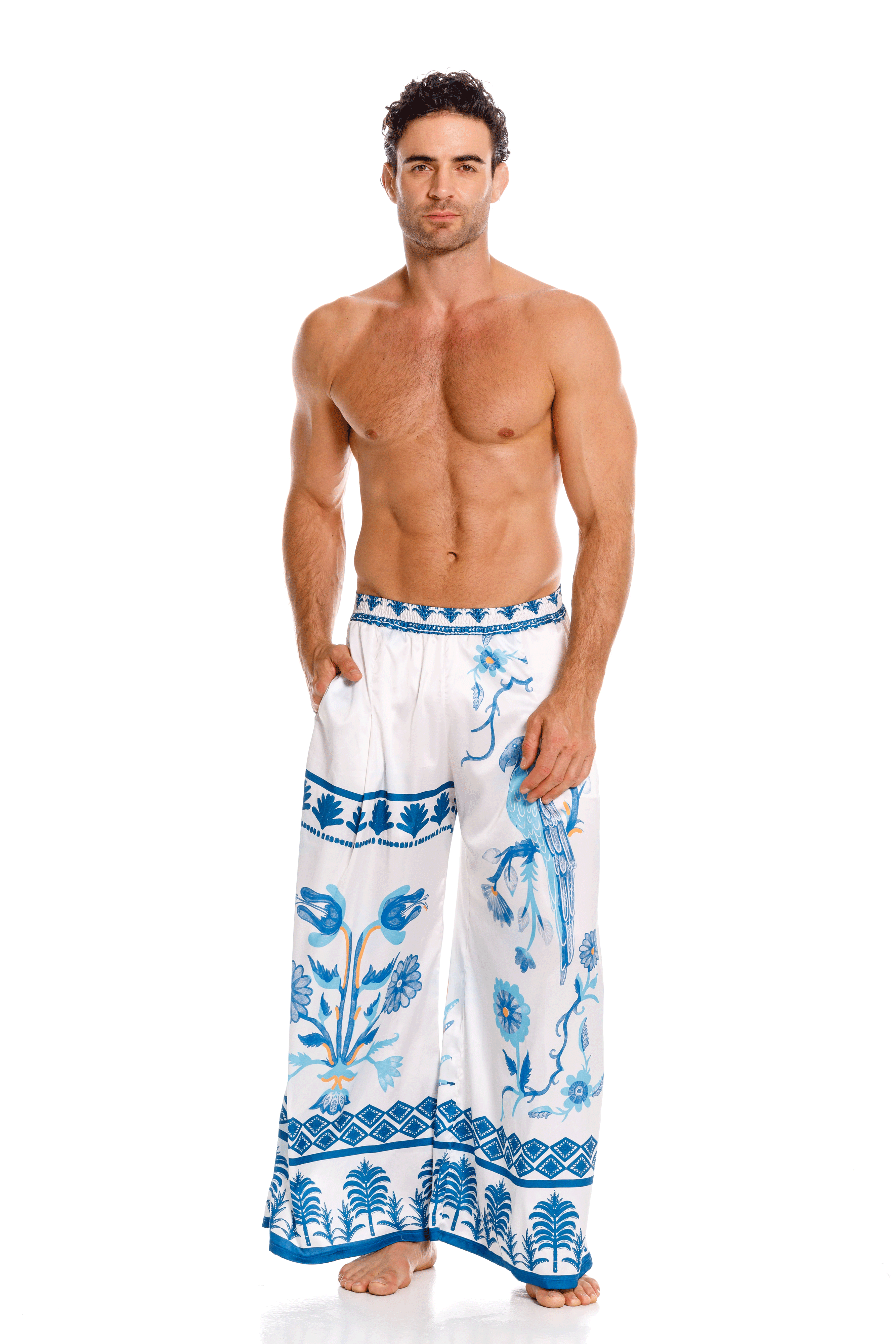 Pantalón Hombre Rosseta Azul