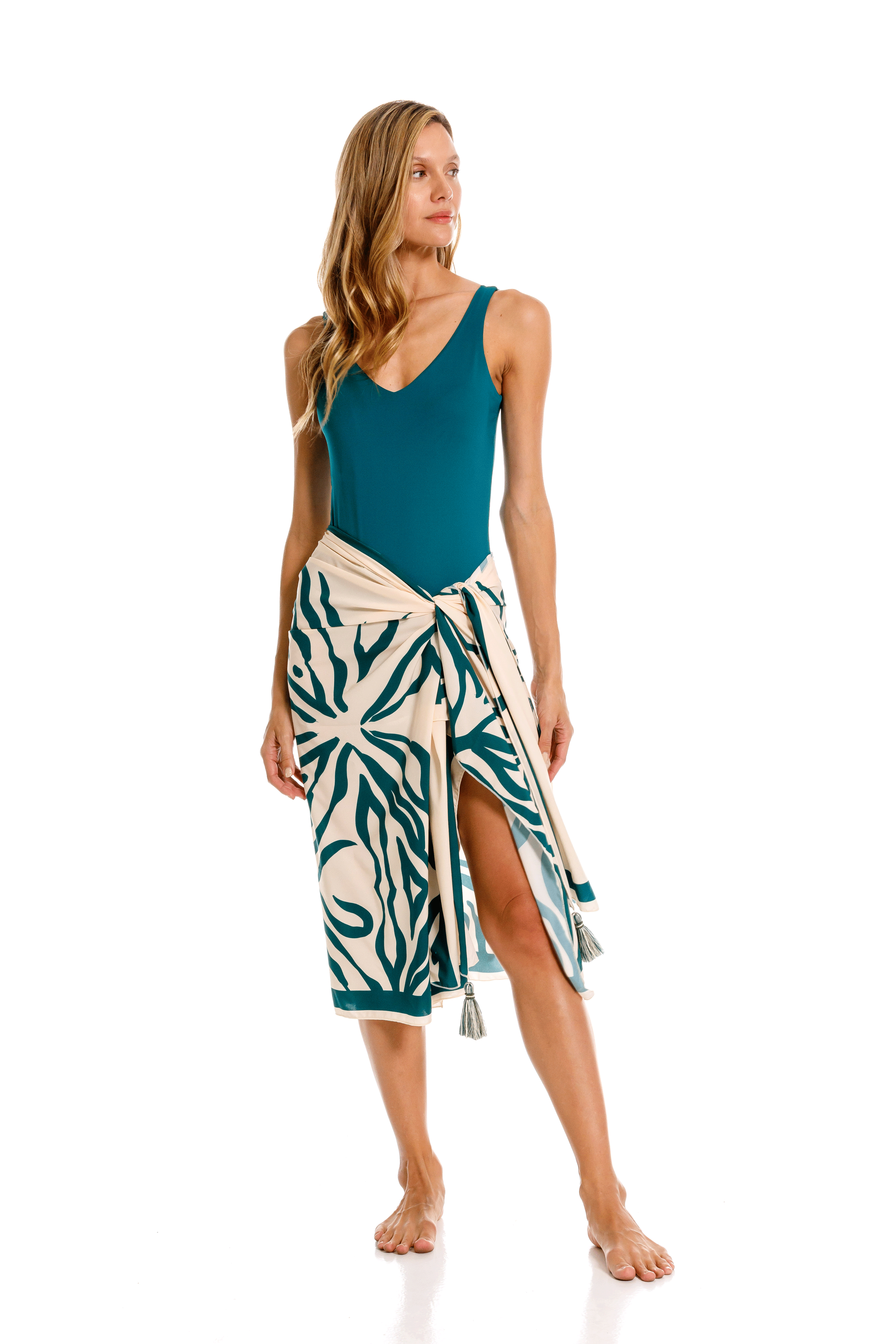 Pareo Multifuncional Coral Beige