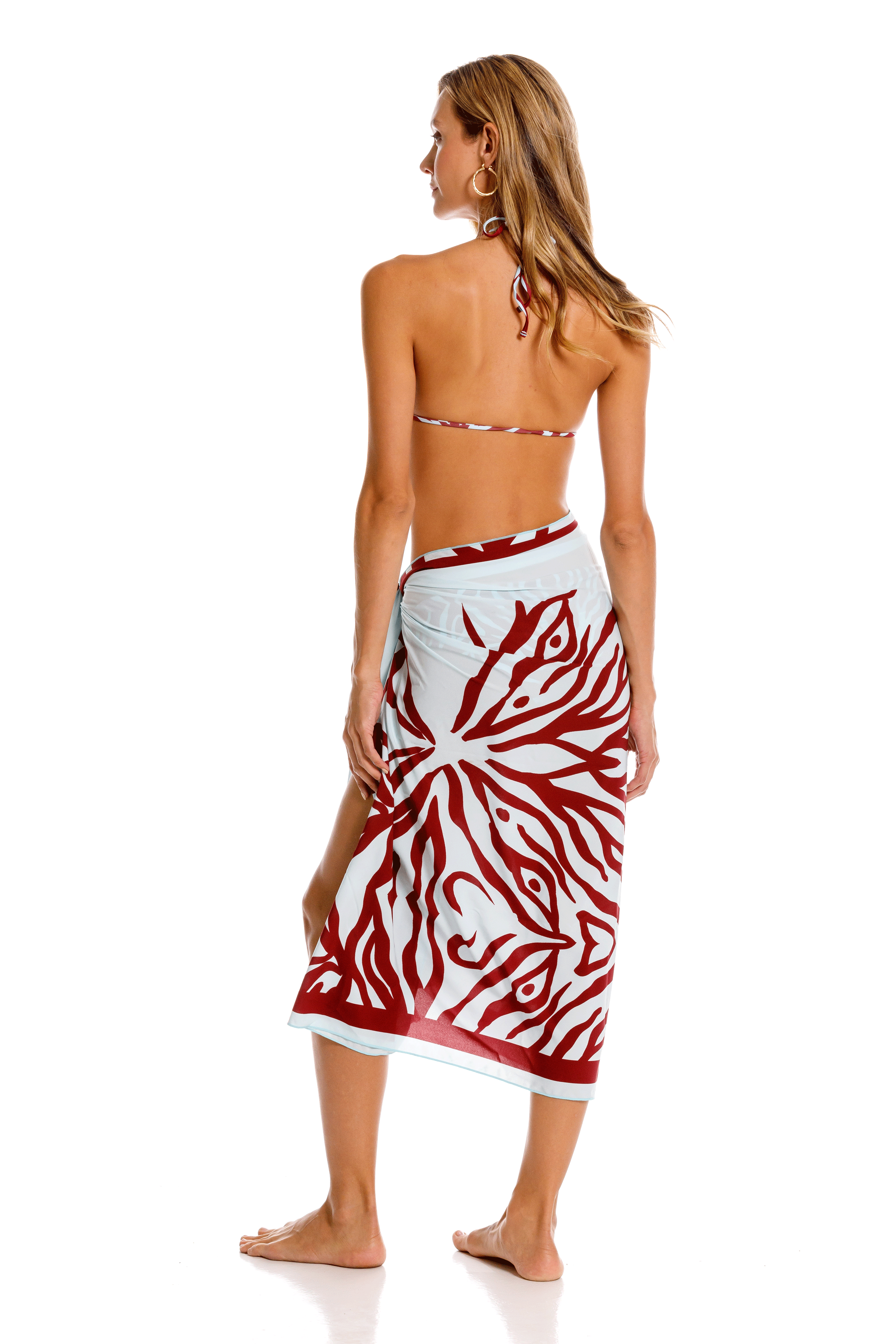 Pareo Multifuncional Coral Menta