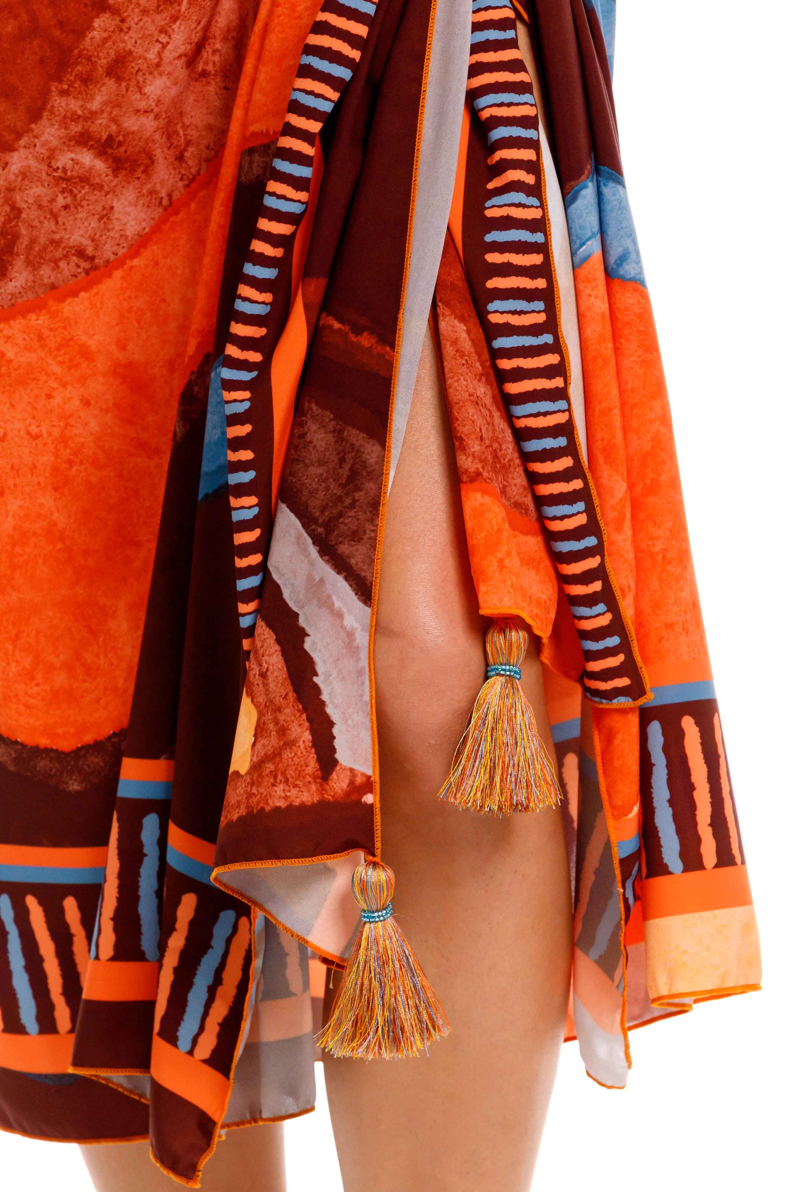 Pareo Multifuncional Nebula Marron