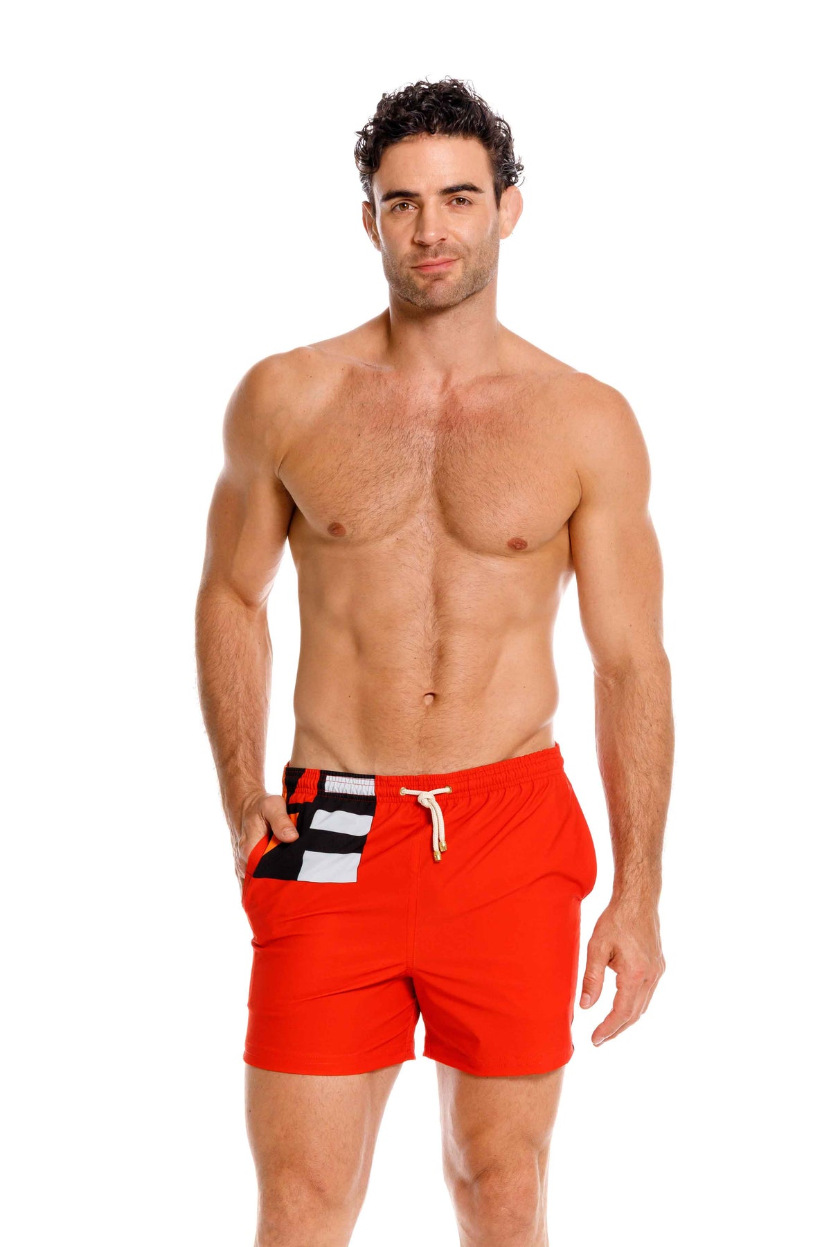 Short Hombre Buy Art Naranja